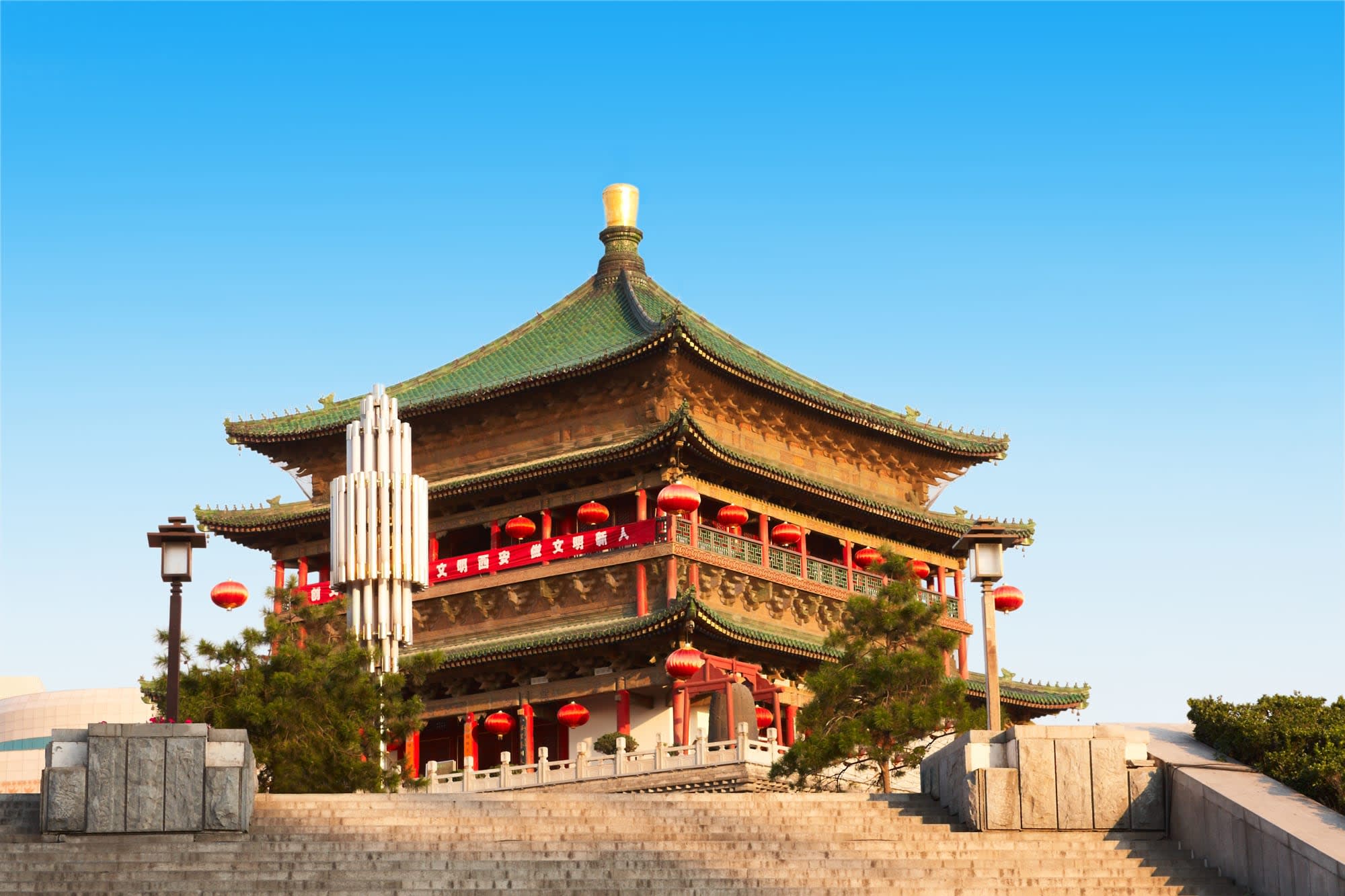 Kulturelles China & Japan ab Xian: China Glocken- und Trommelturm von Xian