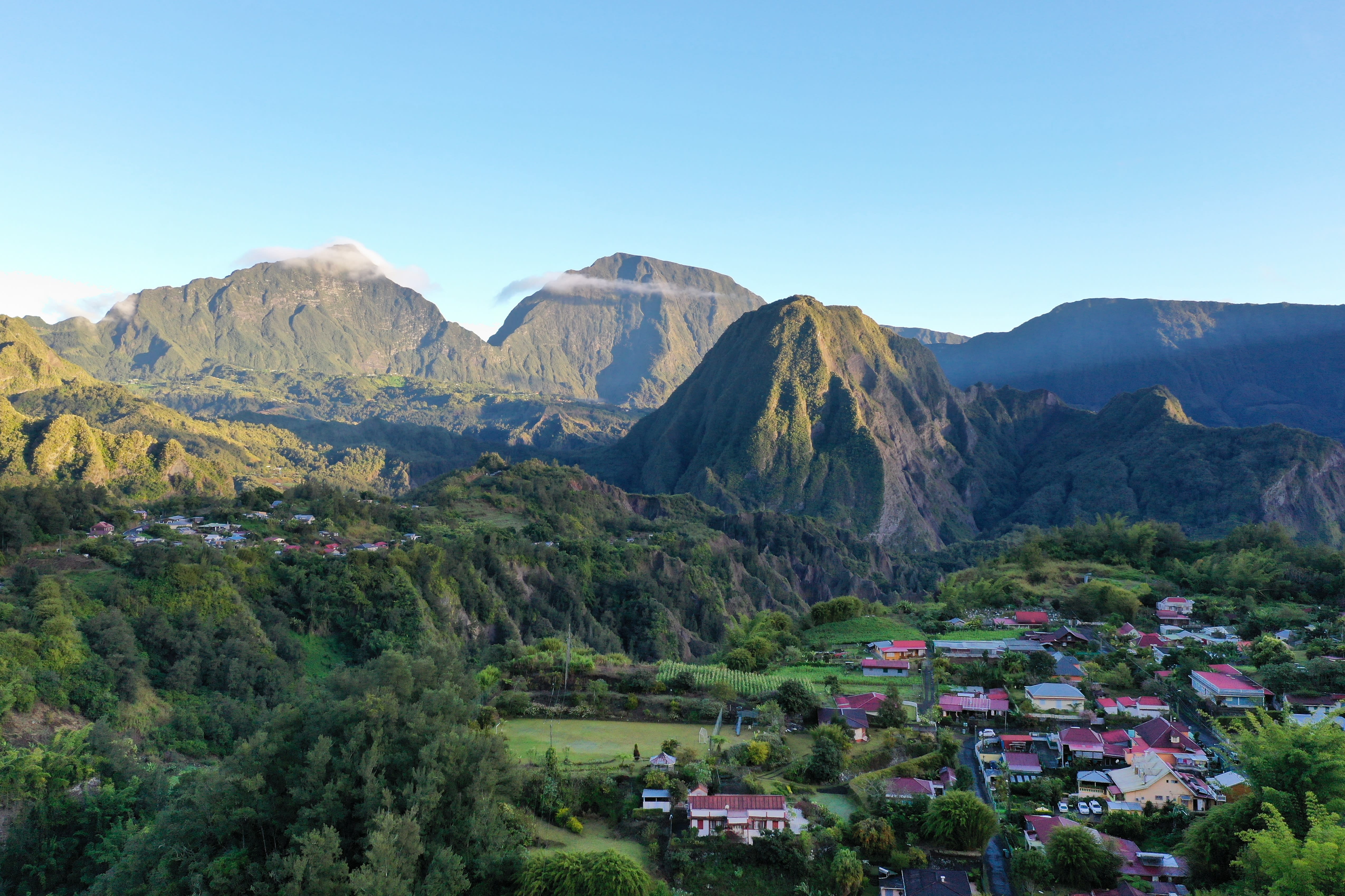 La Réunion Aktiv ab Küstenregion: Reunion Cirque Salazie Hellbourg