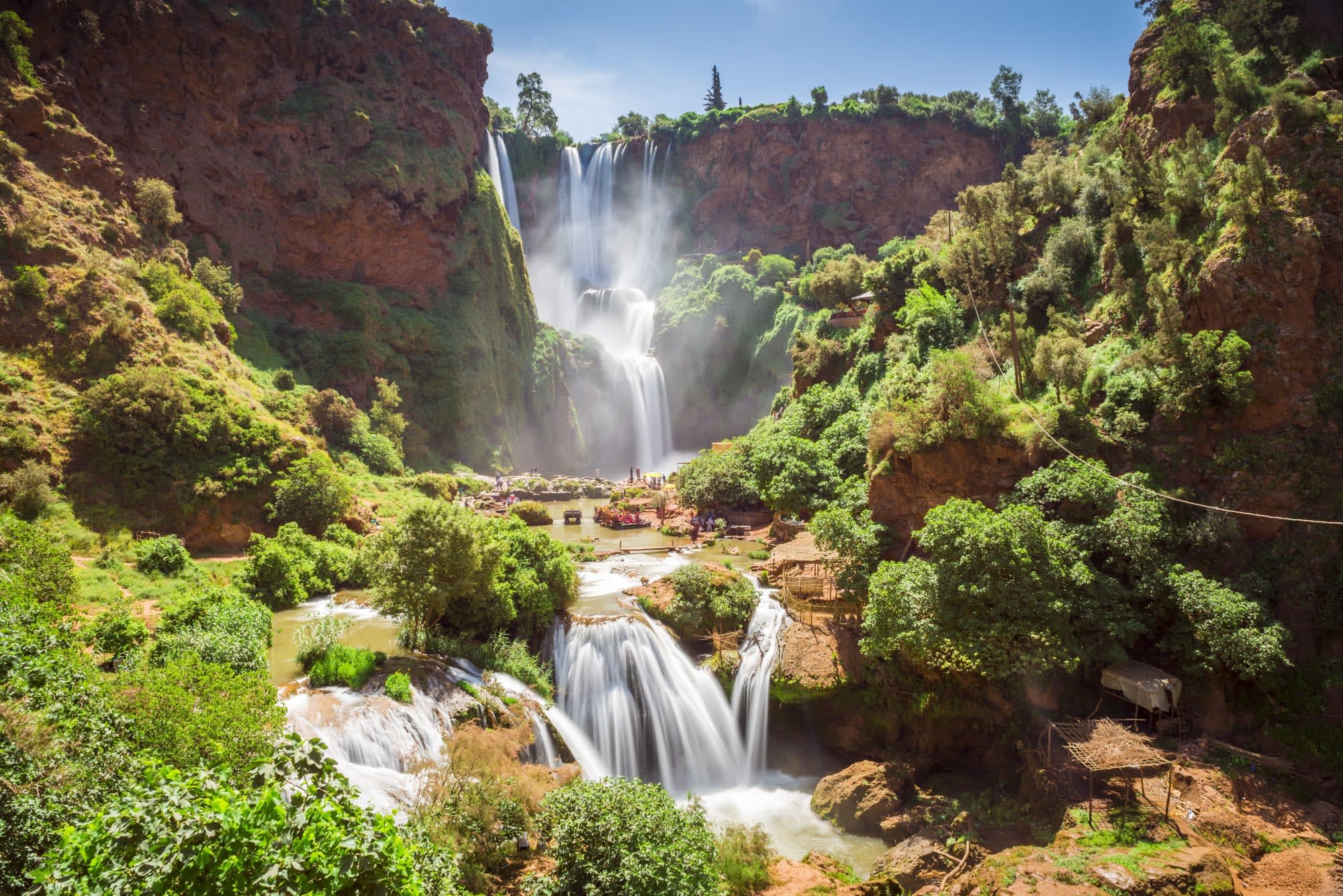 Hoher Atlas & tiefe Schluchten ab Marrakesch: Marokko Ouzoud Wasserfälle
