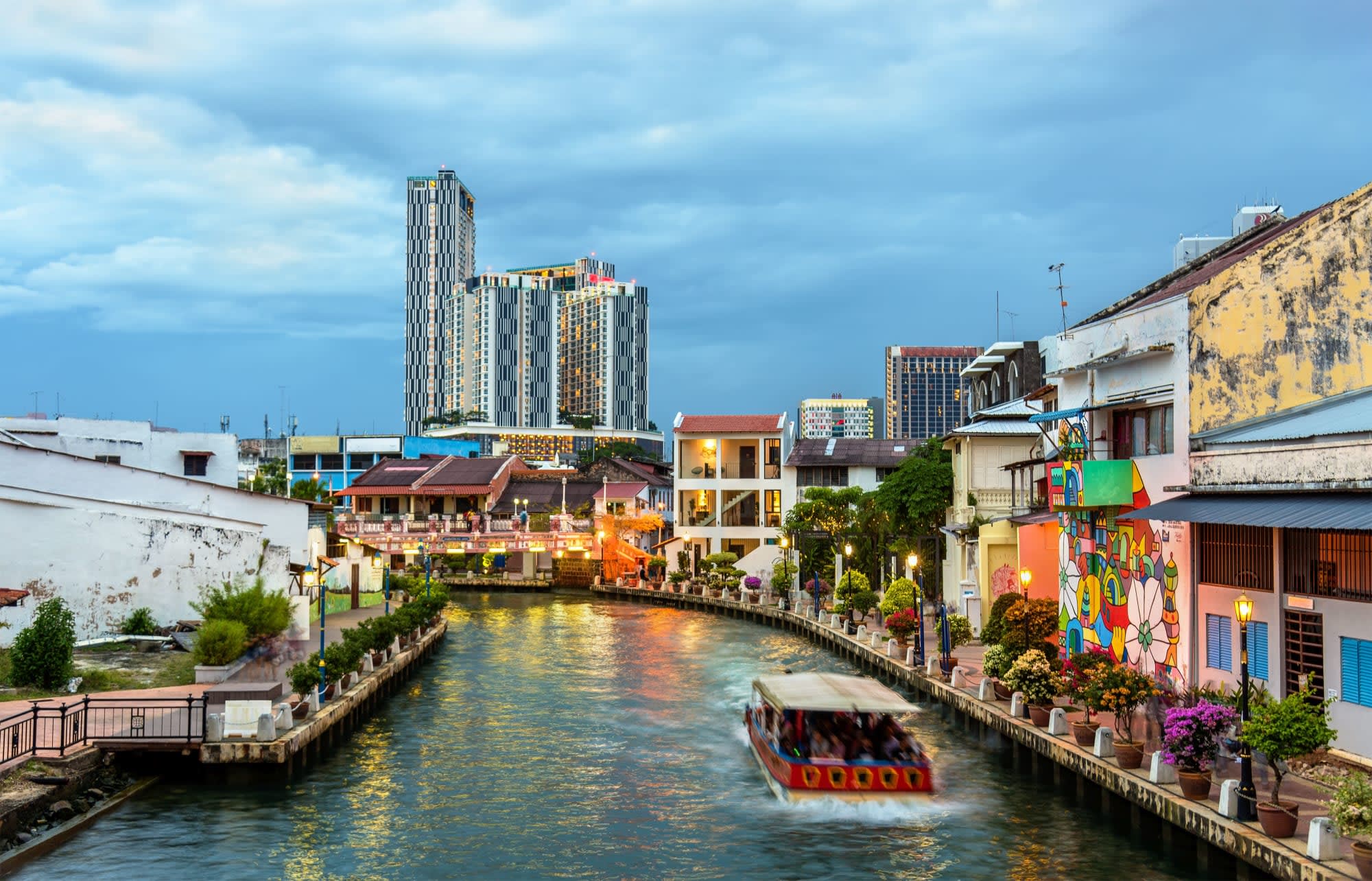 Historisches Malakka ab SIN | bis KUL ab Singapur: Malaysia Malakka Fluss