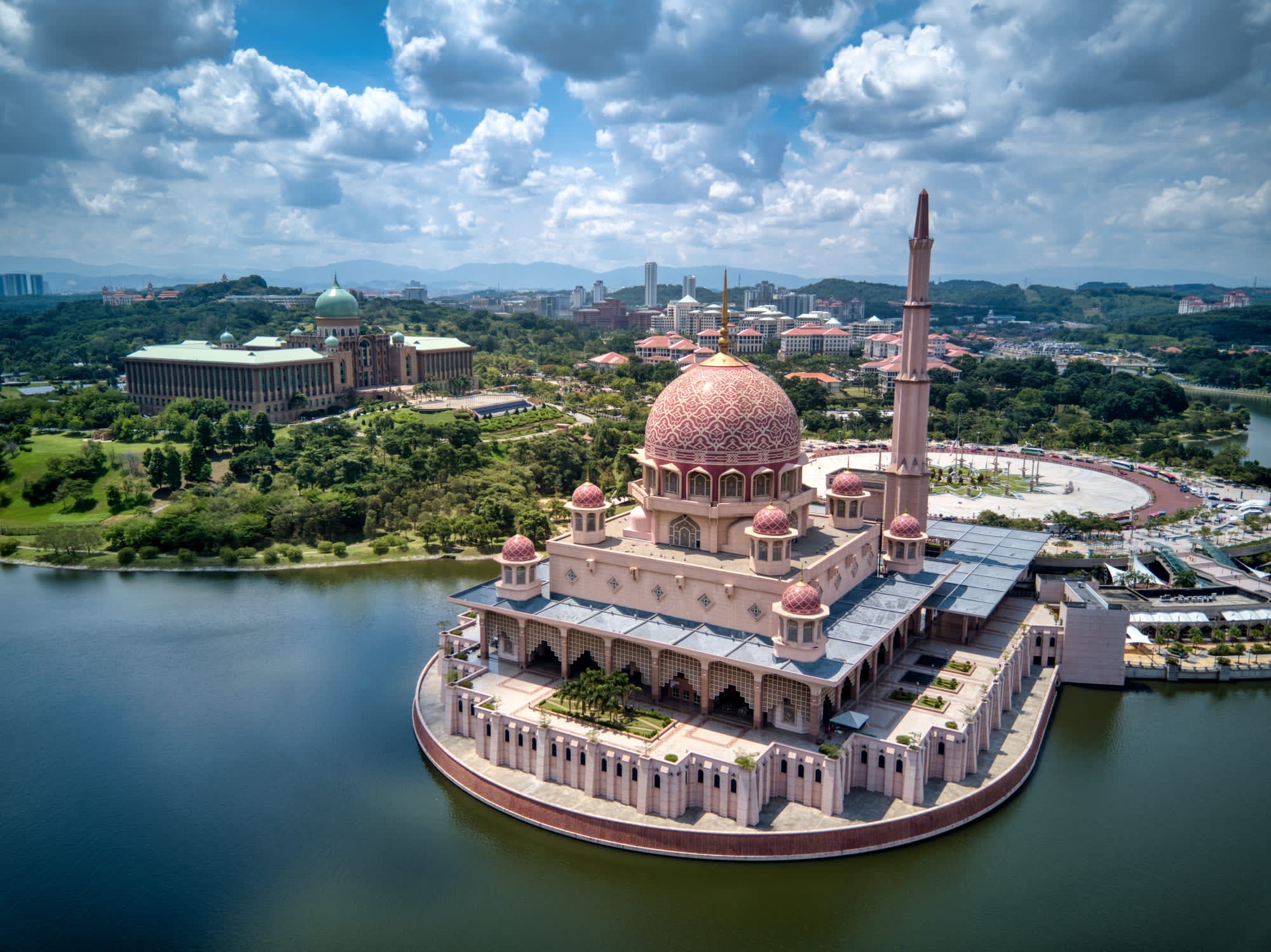 Historisches Malakka ab SIN | bis KUL ab Singapur: Malaysia Putrajaya Putra Moschee