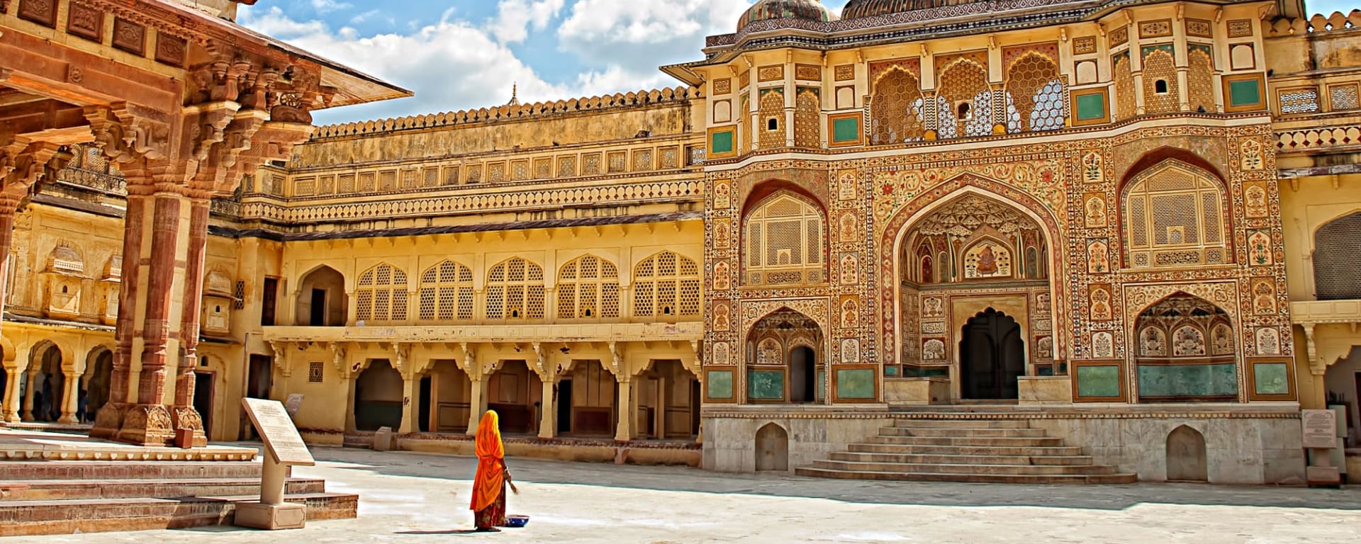 Incredible India ab Delhi: Indien Jaipur Amber Fort