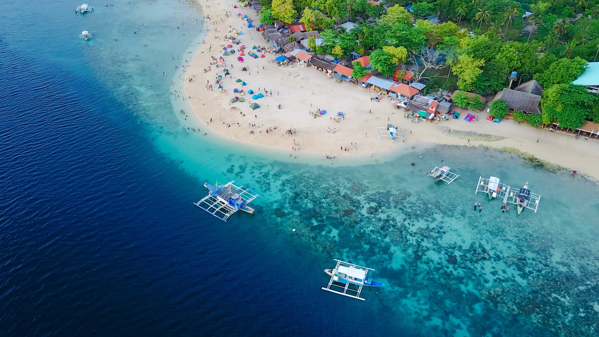 Südliche Visayas: Inselhüpfen, Schokoladenhügel und Koboldmakis ab Bohol: Philippinen Sumilon Island