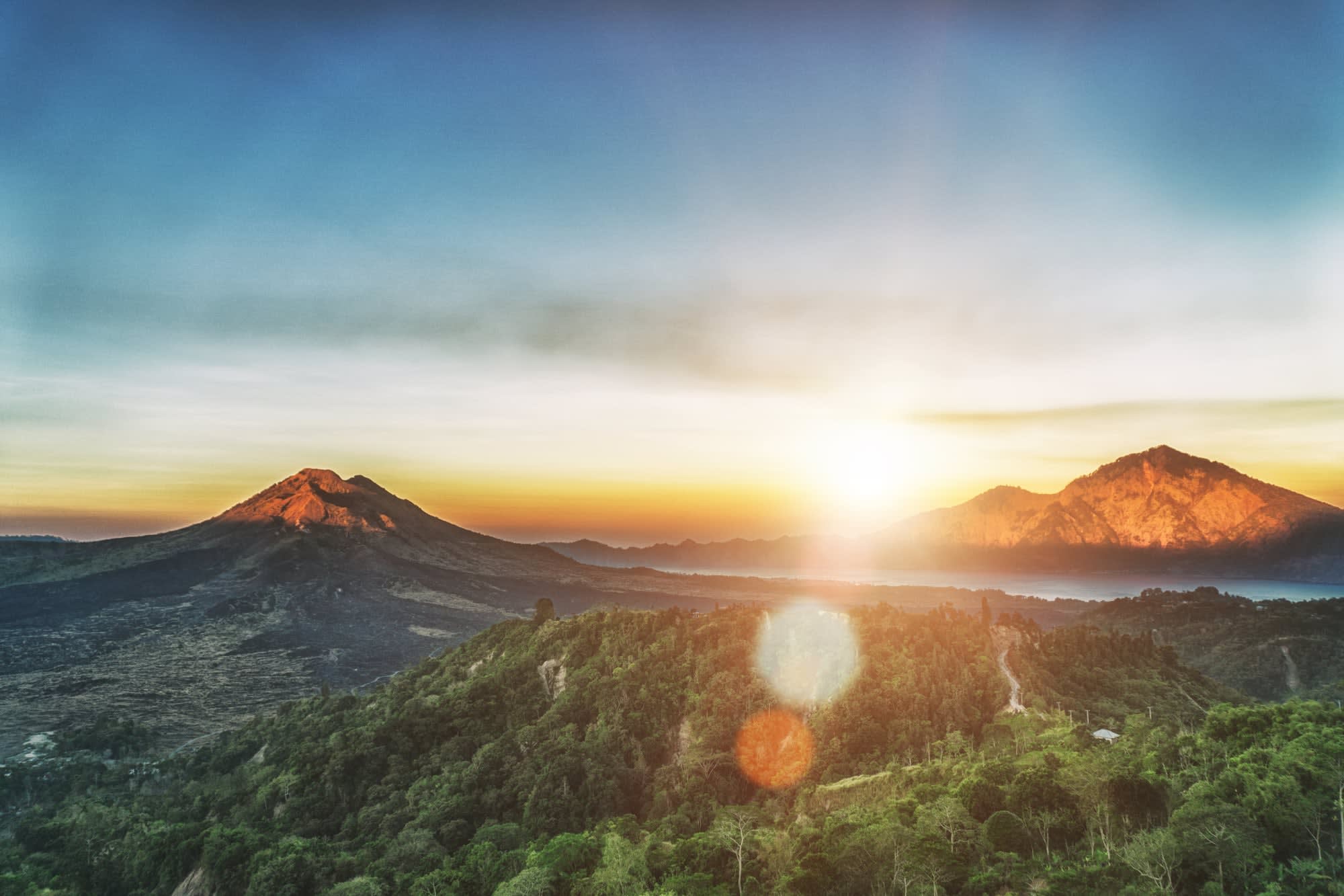 Familienabenteuer Bali ab Süd-Bali: Indonesien Bali Mount Batur