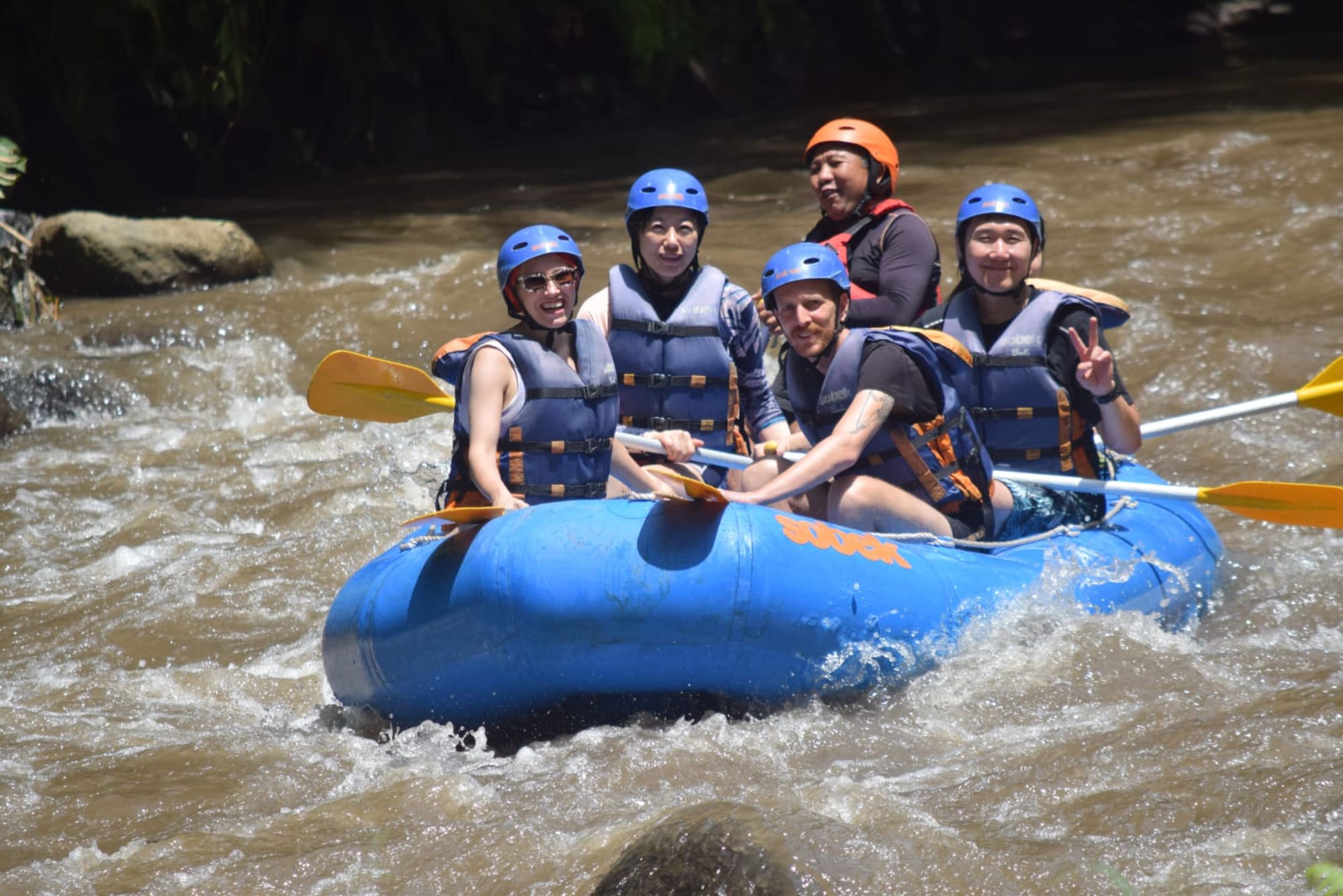 Soft Adventure Bali ab Süd-Bali: Indonesien Bali Auyng River Rafting