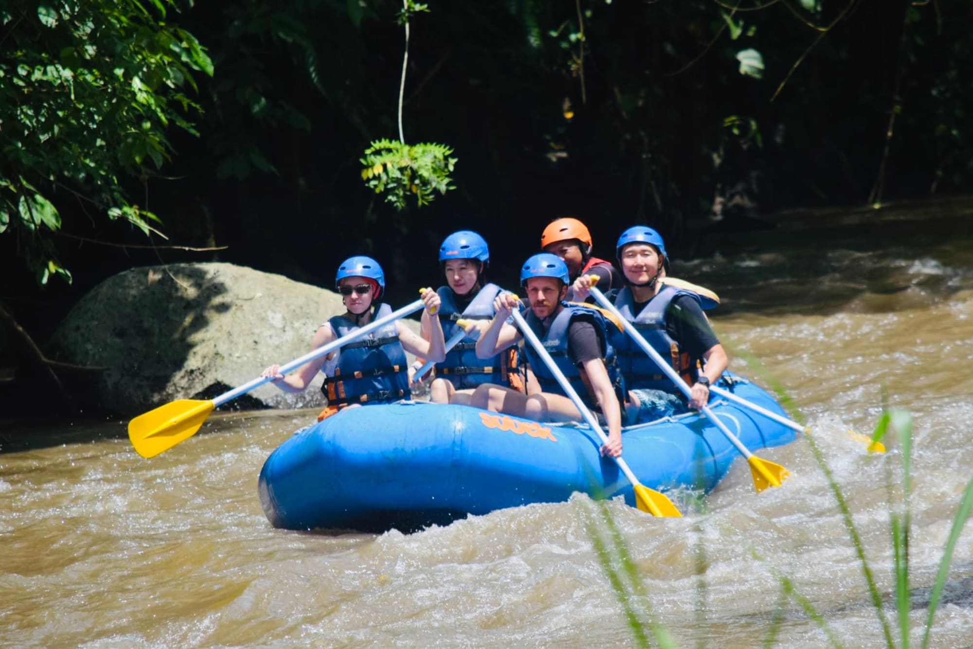 Soft Adventure Bali ab Süd-Bali: Indonesien Bali Auyng River Rafting