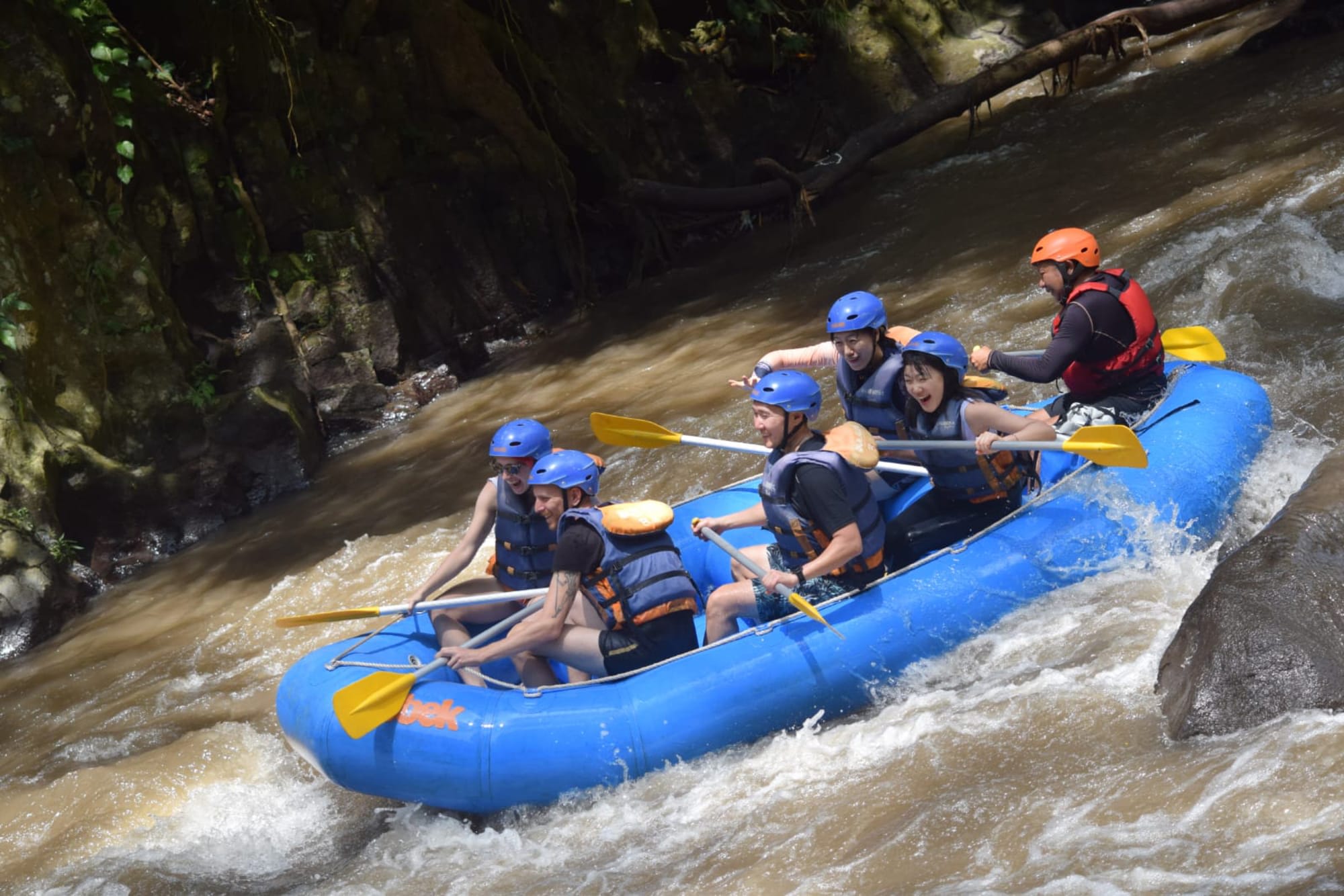Soft Adventure Bali ab Süd-Bali: Indonesien Bali Auyng River Rafting