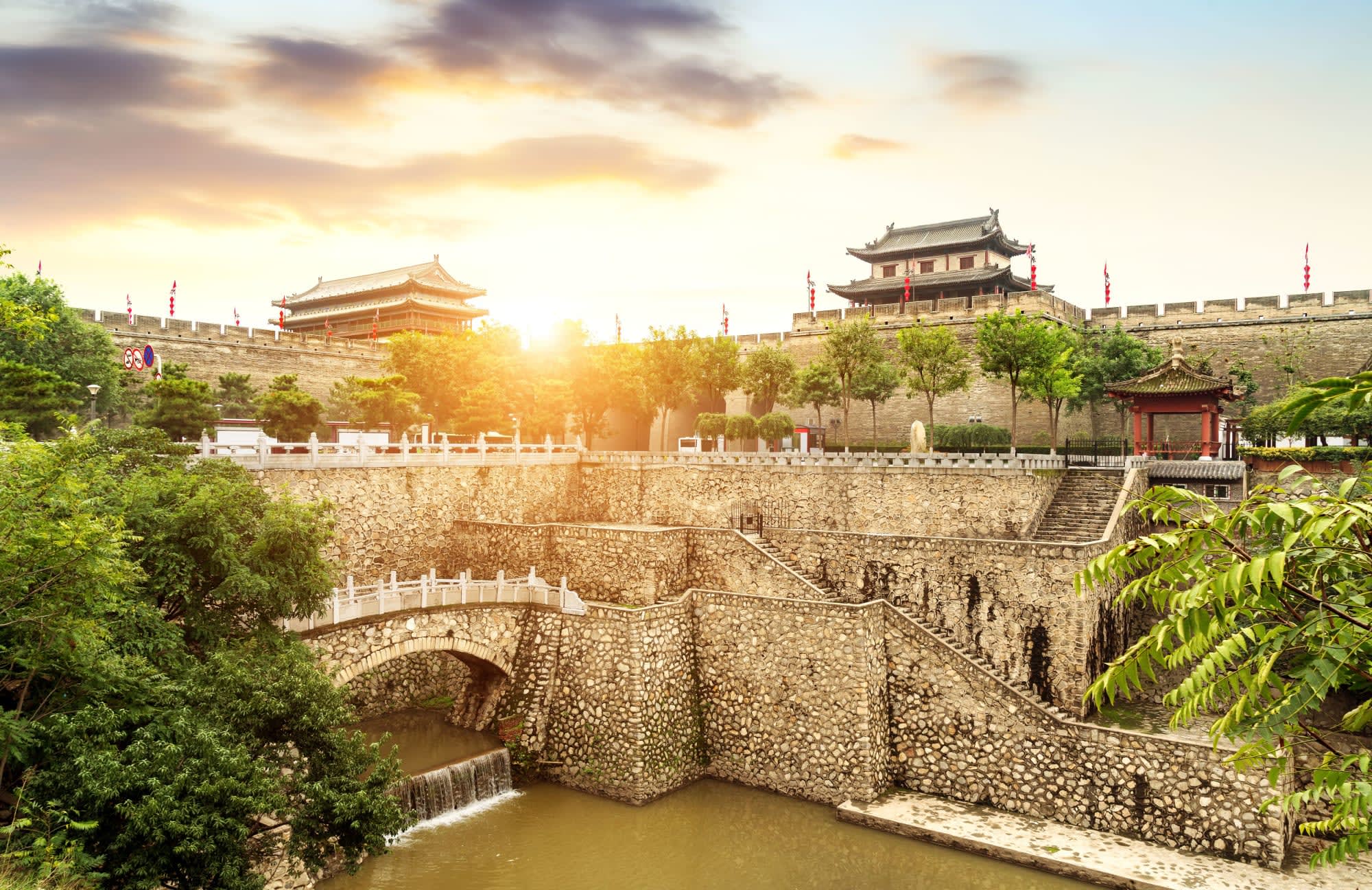China zum Kennenlernen ab Peking: China Xian Alte Stadtmauer