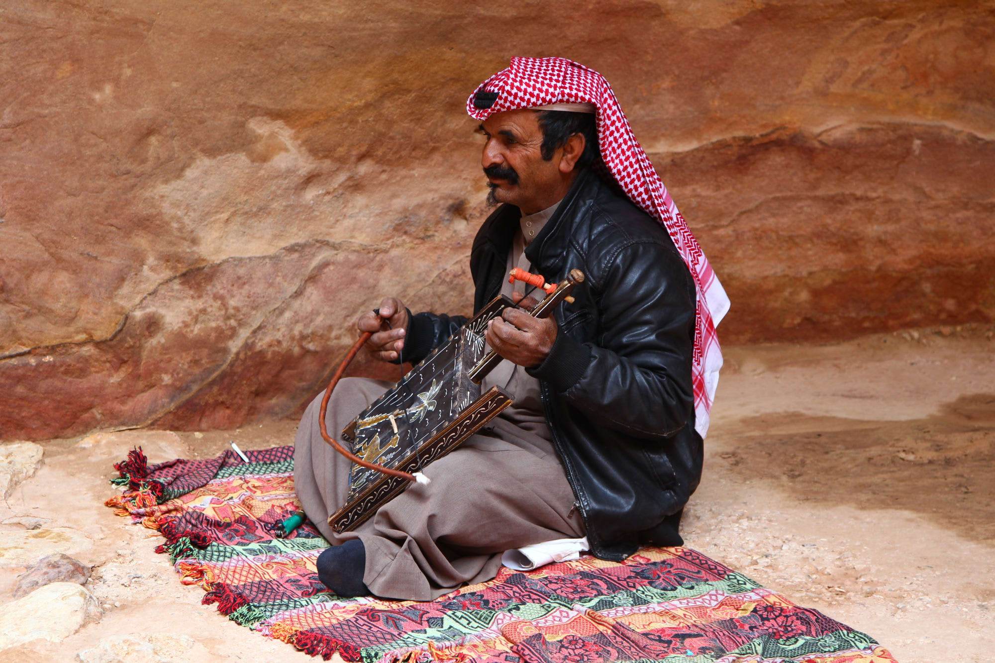 Jordanien entdecken ab Amman: Jordanien Petra Musiker