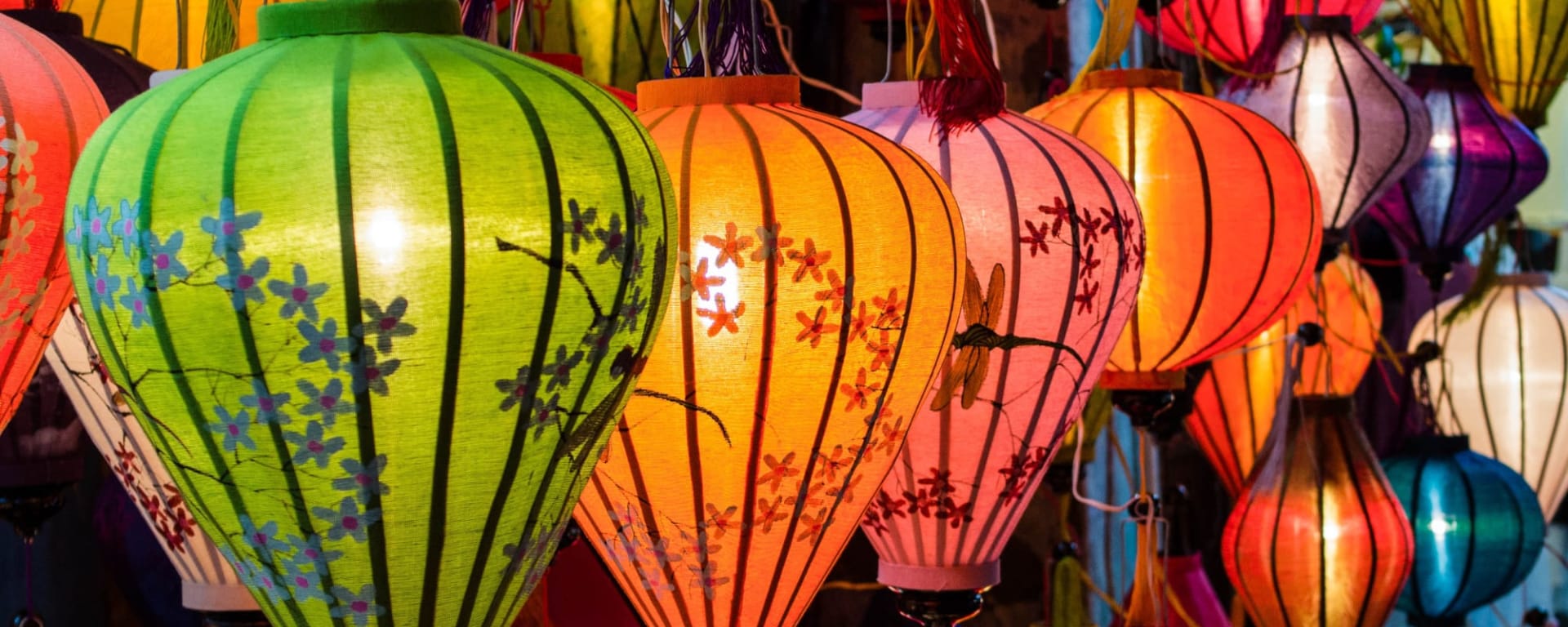 Unterwegs in Zentral-Vietnam, DAD-HUI ab Danang: Vietnam Hoi An Traditionelle Laternen