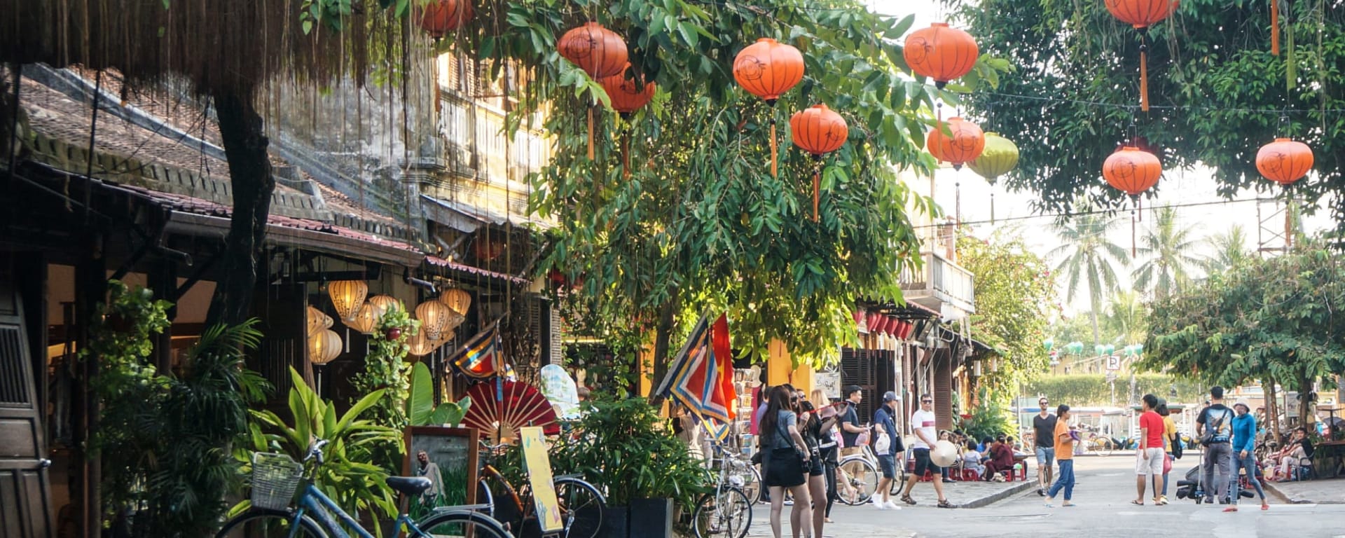 Unterwegs in Zentral-Vietnam, DAD-HUI ab Danang: Vietnam Hoi An Straße