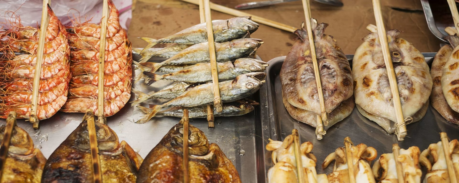 Kambodschas Küste & Inseln ab Phnom Penh: Kambodscha Gegrilltes Seafood
