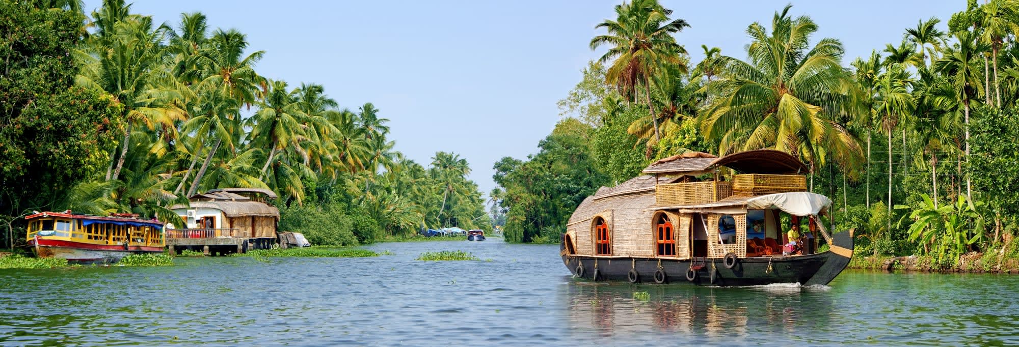 Backwaters Intensiv ab Kerala | Malabarküste | Kochi: Indien Backwaters Hausboot