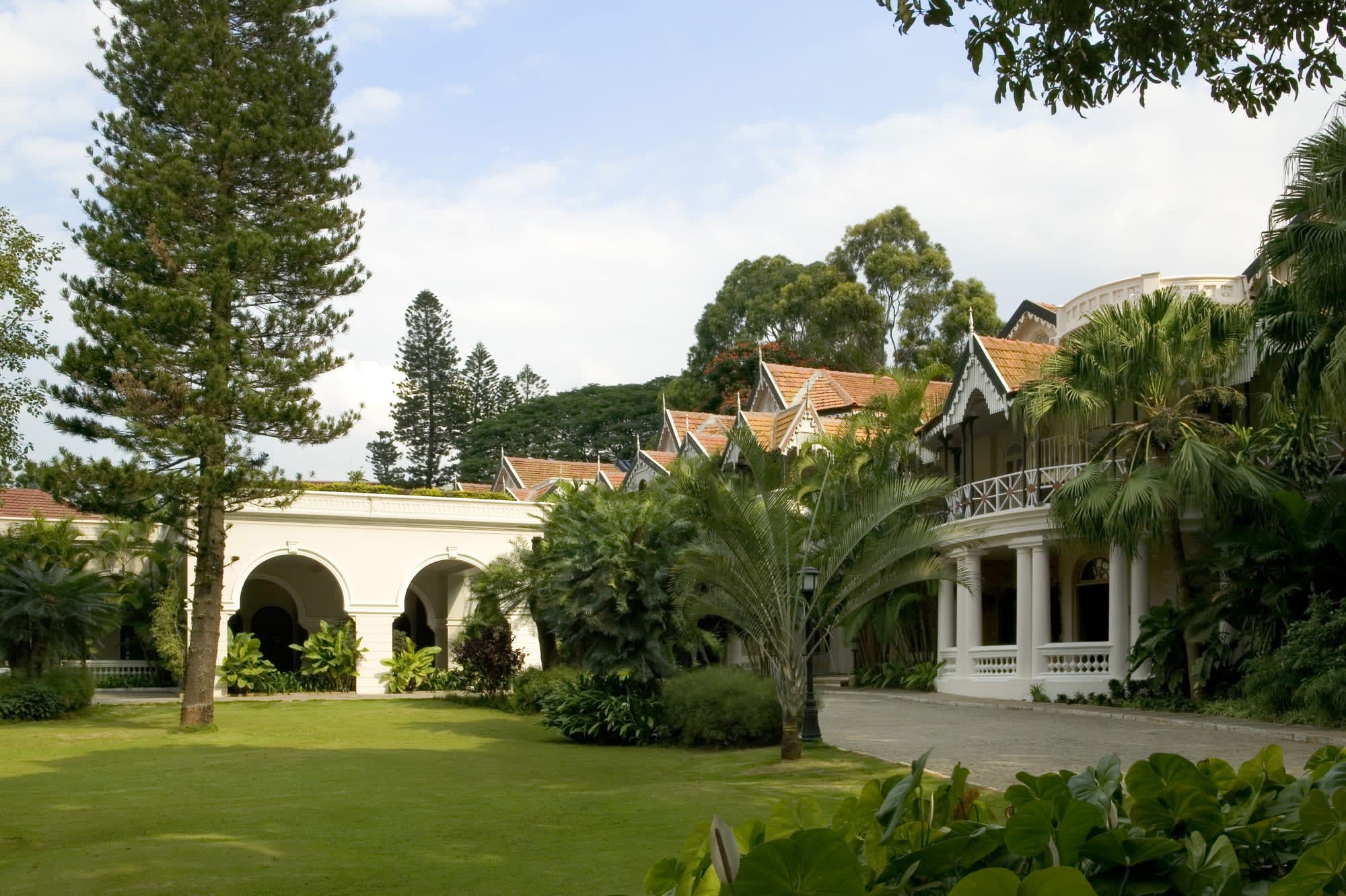 Bengalurus Weinberge ab Karnataka | Bengaluru: exterior: Indien The Taj Westend Garten