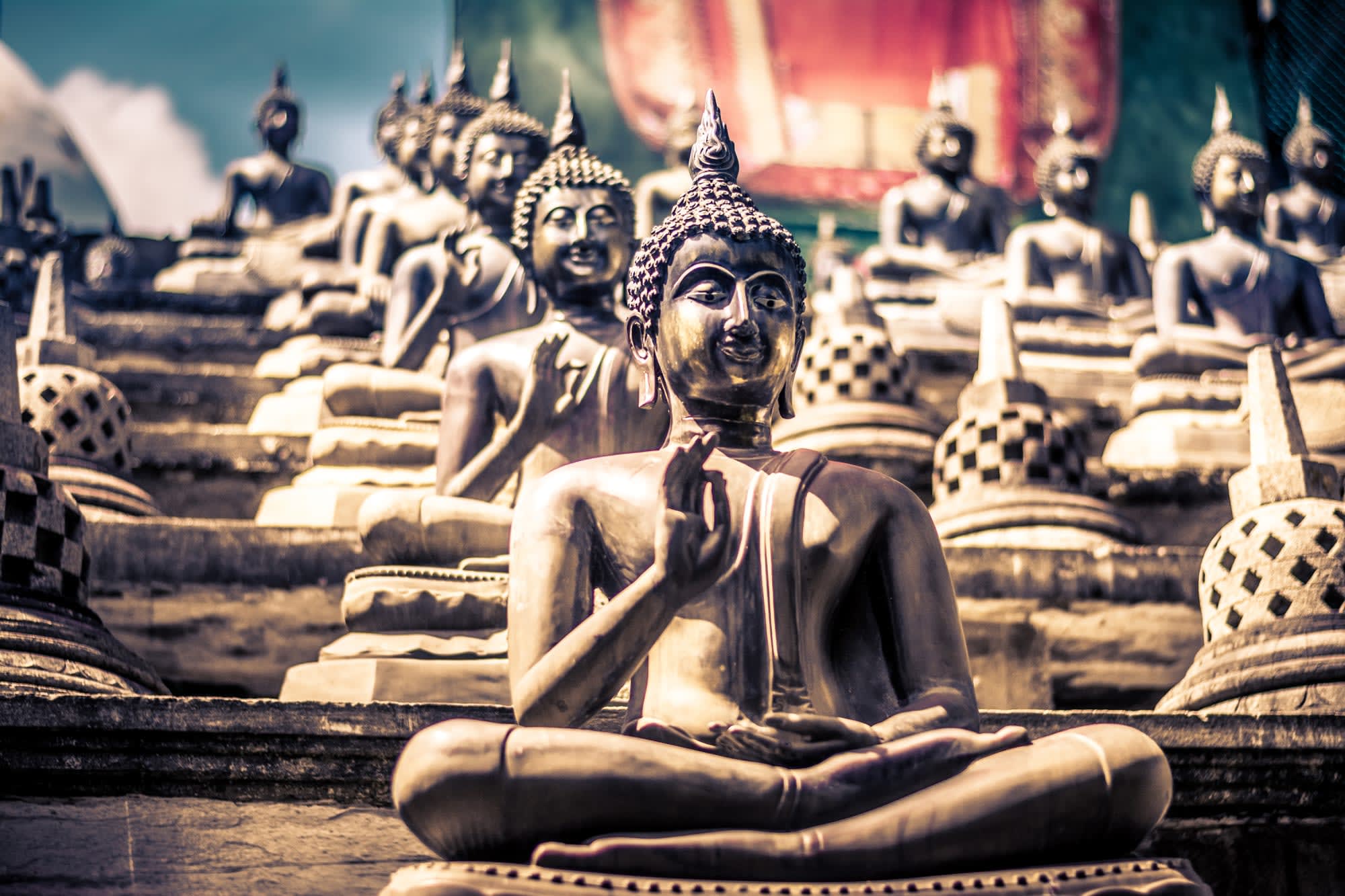 Sri Lanka's ursprünglicher Norden ab Colombo: Sri Lanka Colombo Gangarama Tempel