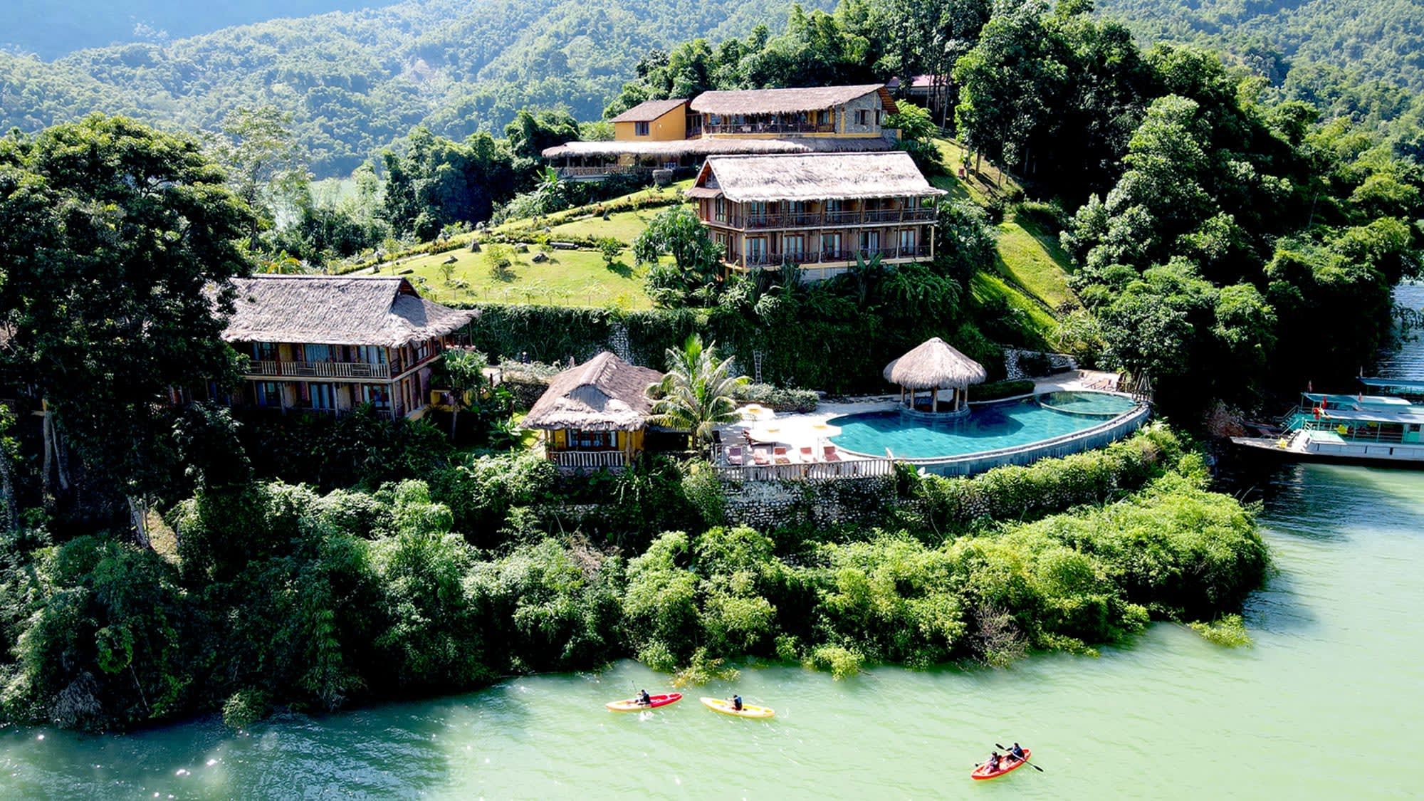 Familienabenteuer Vietnam ab Hanoi: Mai Chau Hideaway