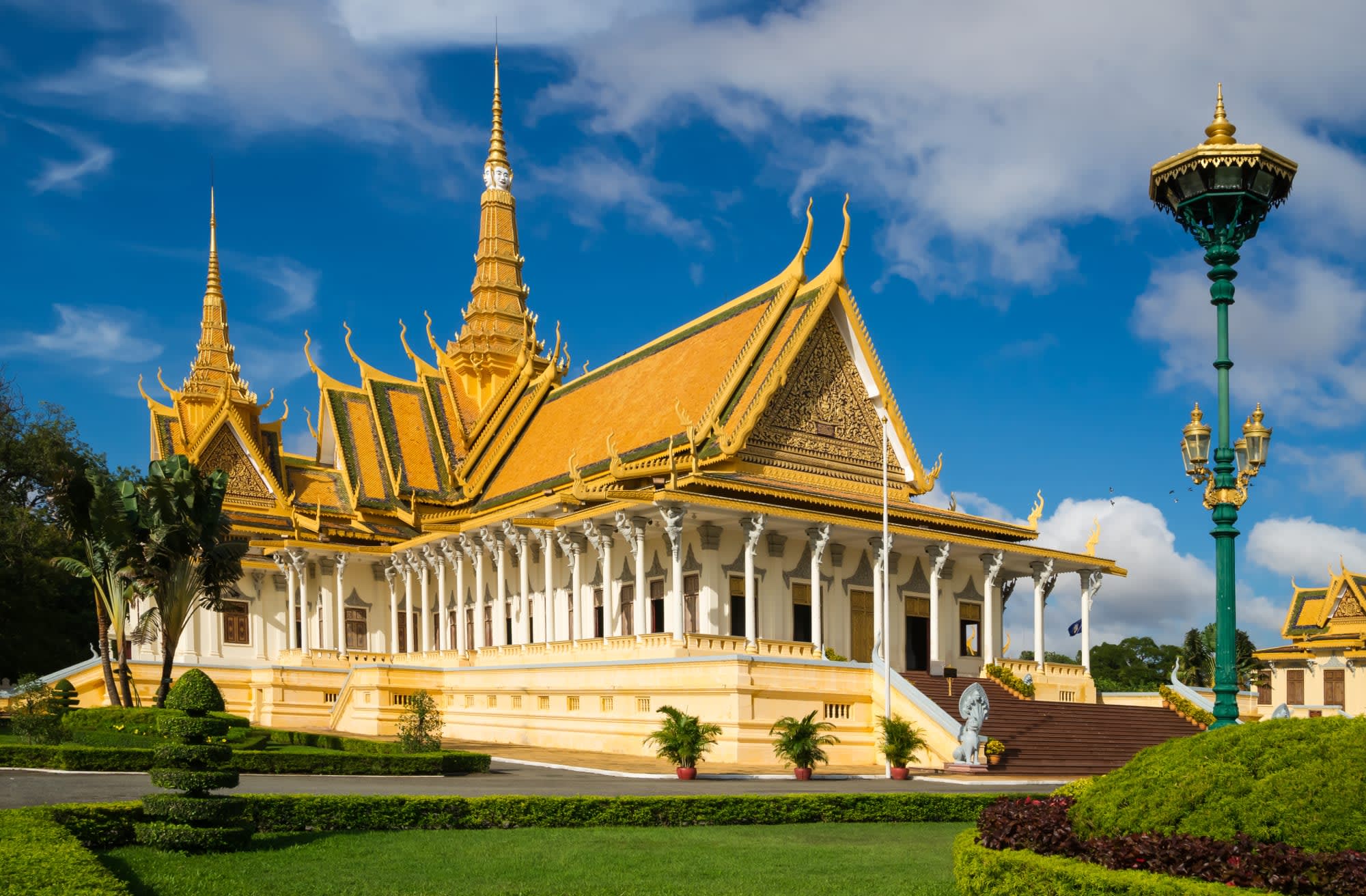 Klassisches Indochina: Kambodscha & Laos ab Phnom Penh: Kambodscha Phnom Penh Königspalast