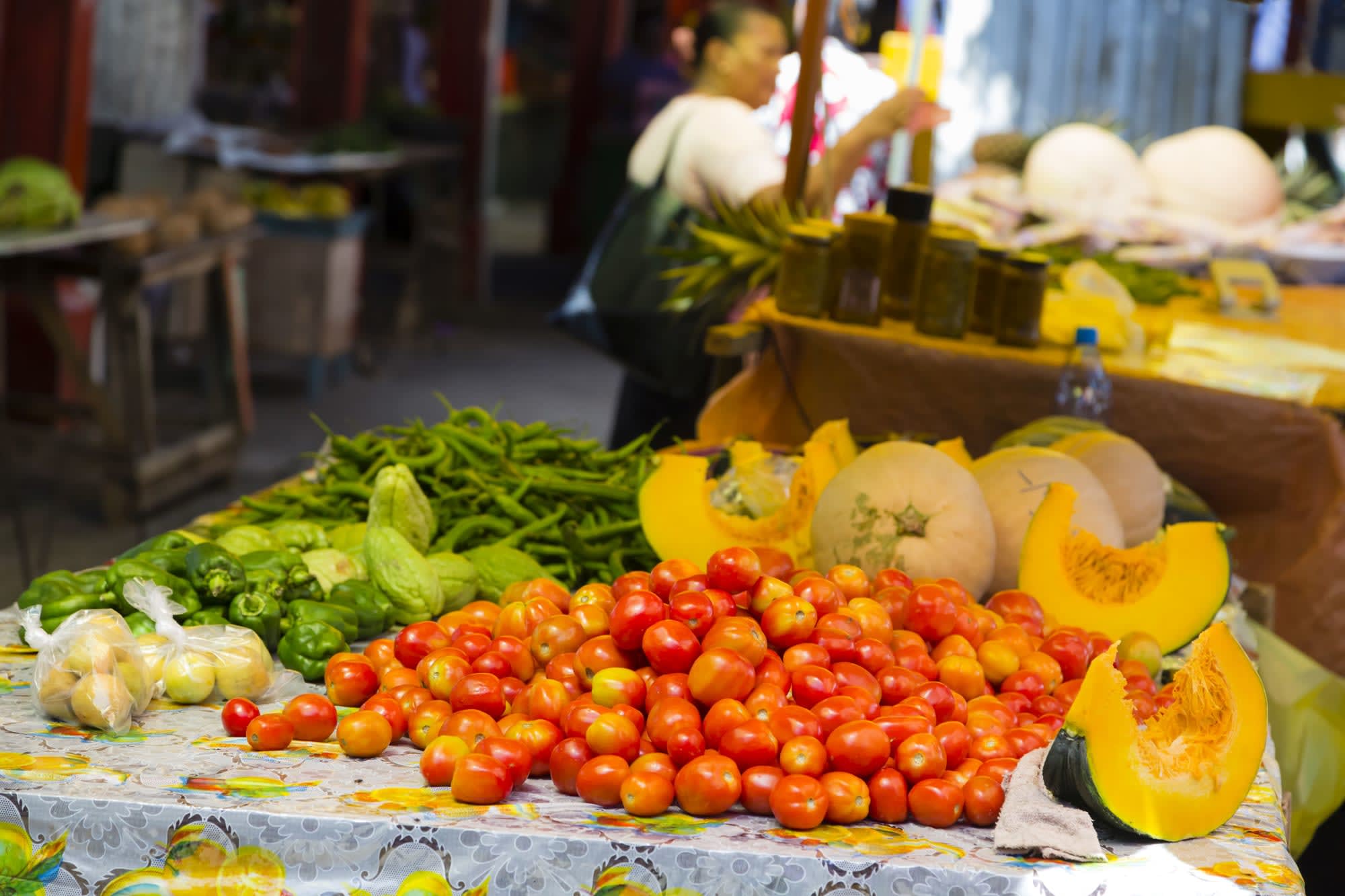 Inselhüpfen Praslin, La Digue & Mahé: Seychellen Mahe Victoria Markt