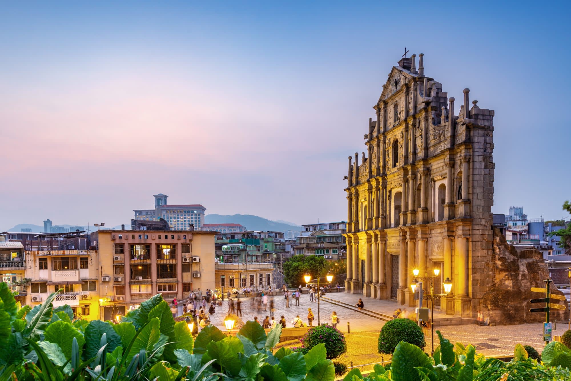 Best of Greater Bay ab Hong Kong: Macau Ruine der St. Paul's Cathedral