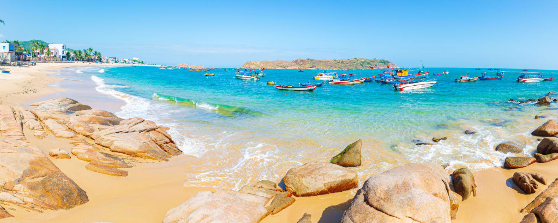 Vietnam Individuell mit dem Zug ab Hanoi: Vietnam Quy Nhon Fischerboote
