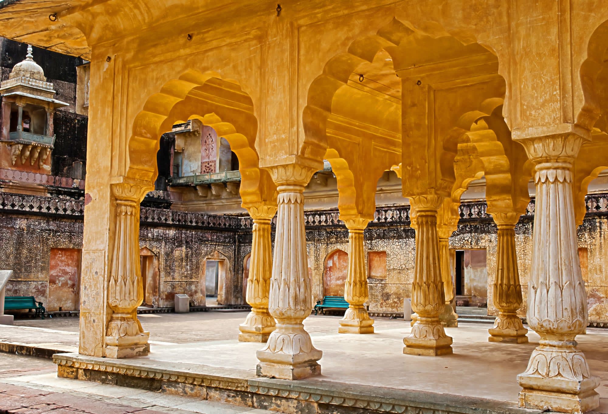 Heritage Reise Nordindien ab Delhi: Indien Jaipur Amber Fort