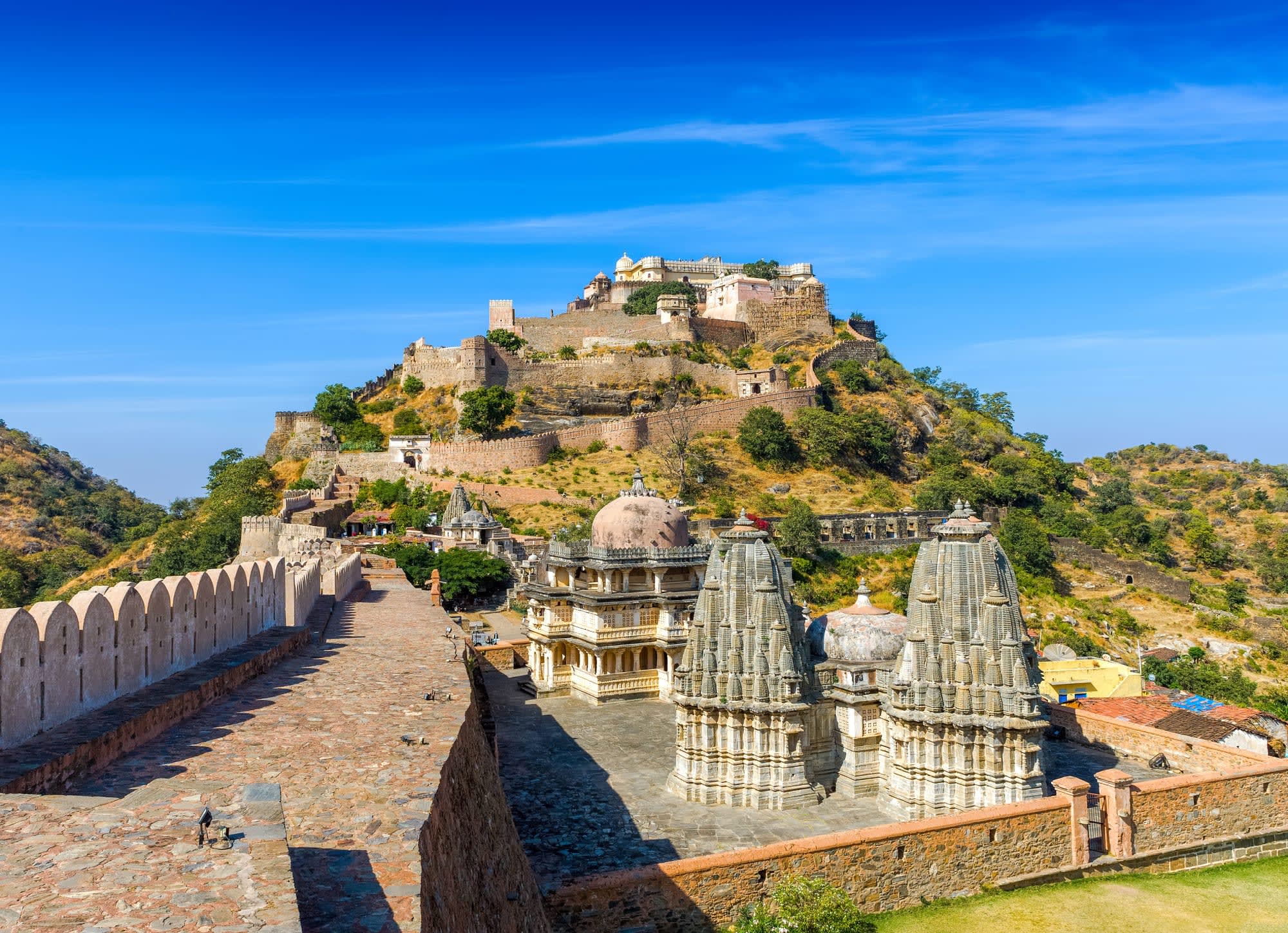 Heritage Reise Nordindien ab Delhi: Indien Kumbhalgarh Fort