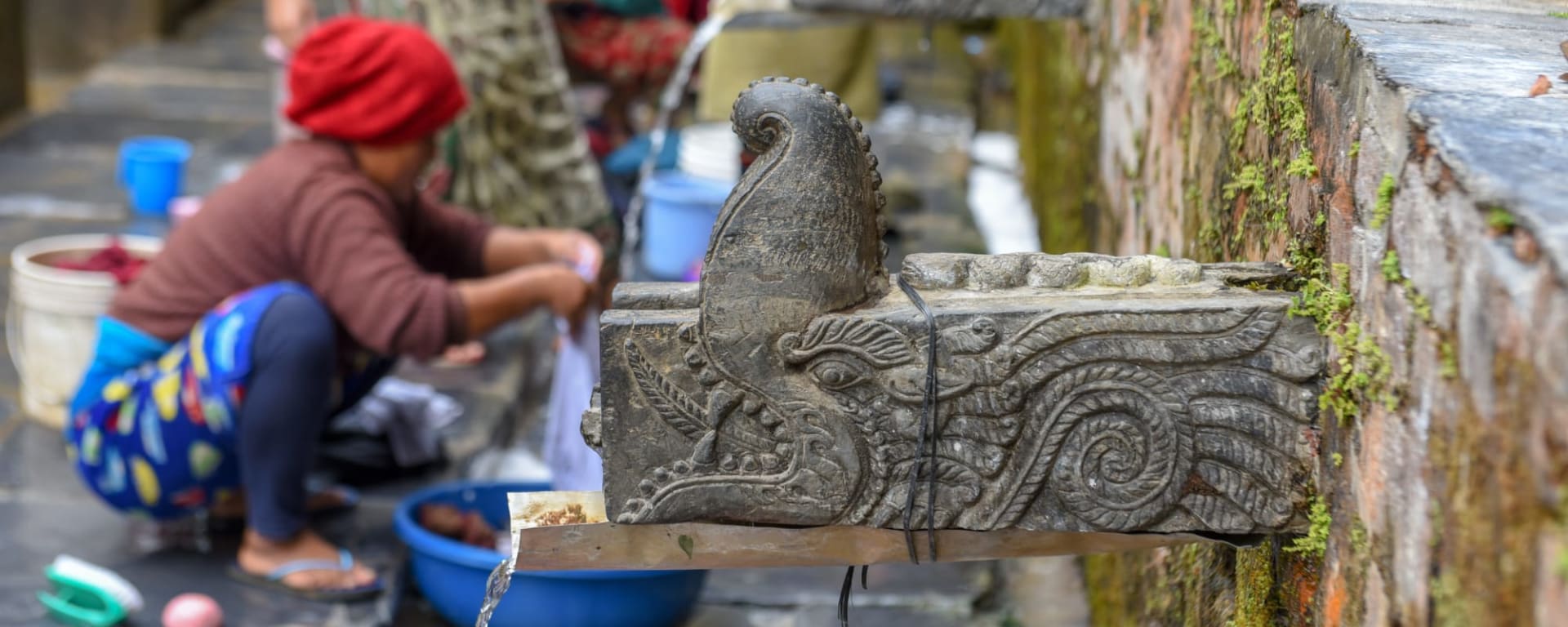 Zauberhaftes Bandipur ab Kathmandu: Nepal Bandipur Wäscherinnen