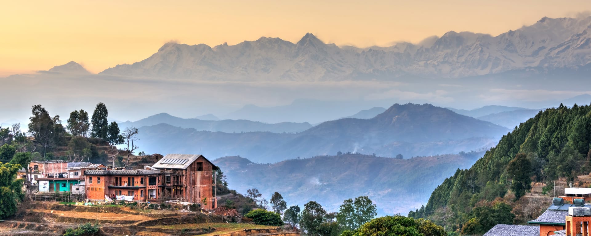 Zauberhaftes Bandipur ab Kathmandu: Nepal Bandipur Panorama