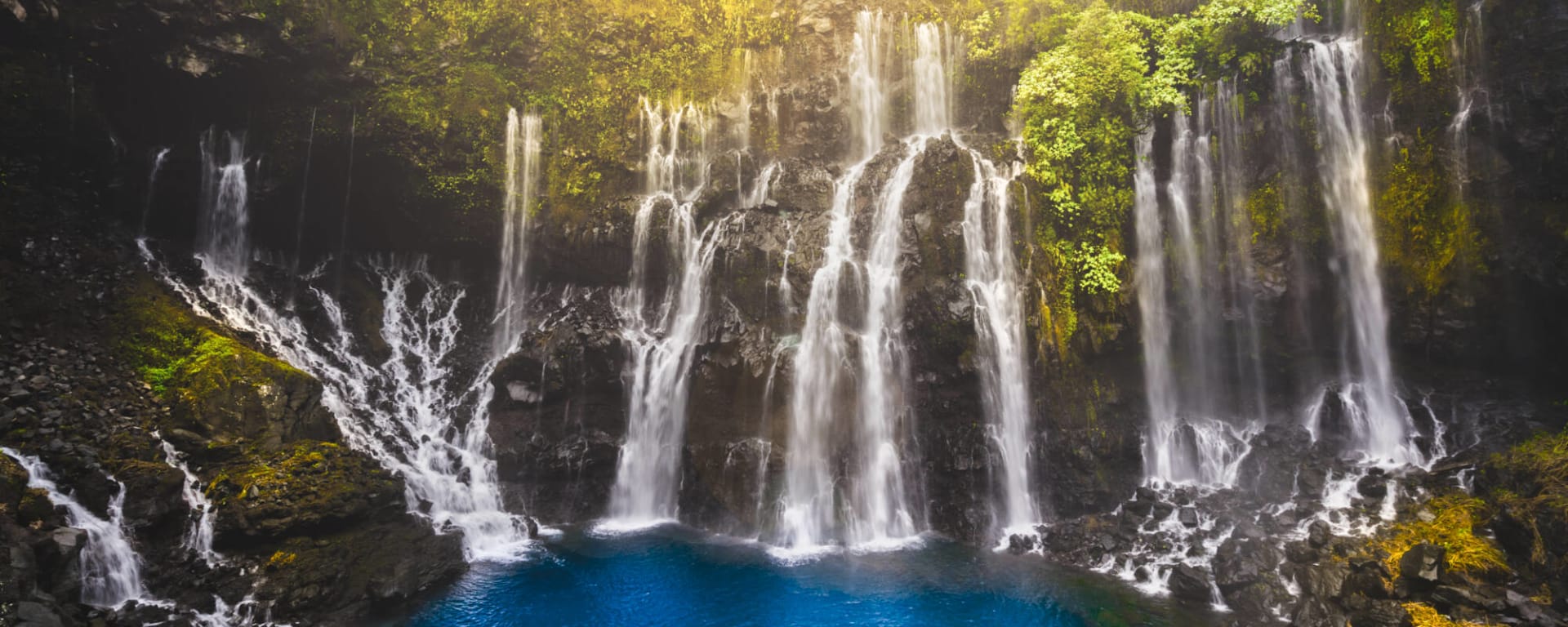 La Réunion Aktiv ab Küstenregion: Reunion Wasserfall Grand Galet