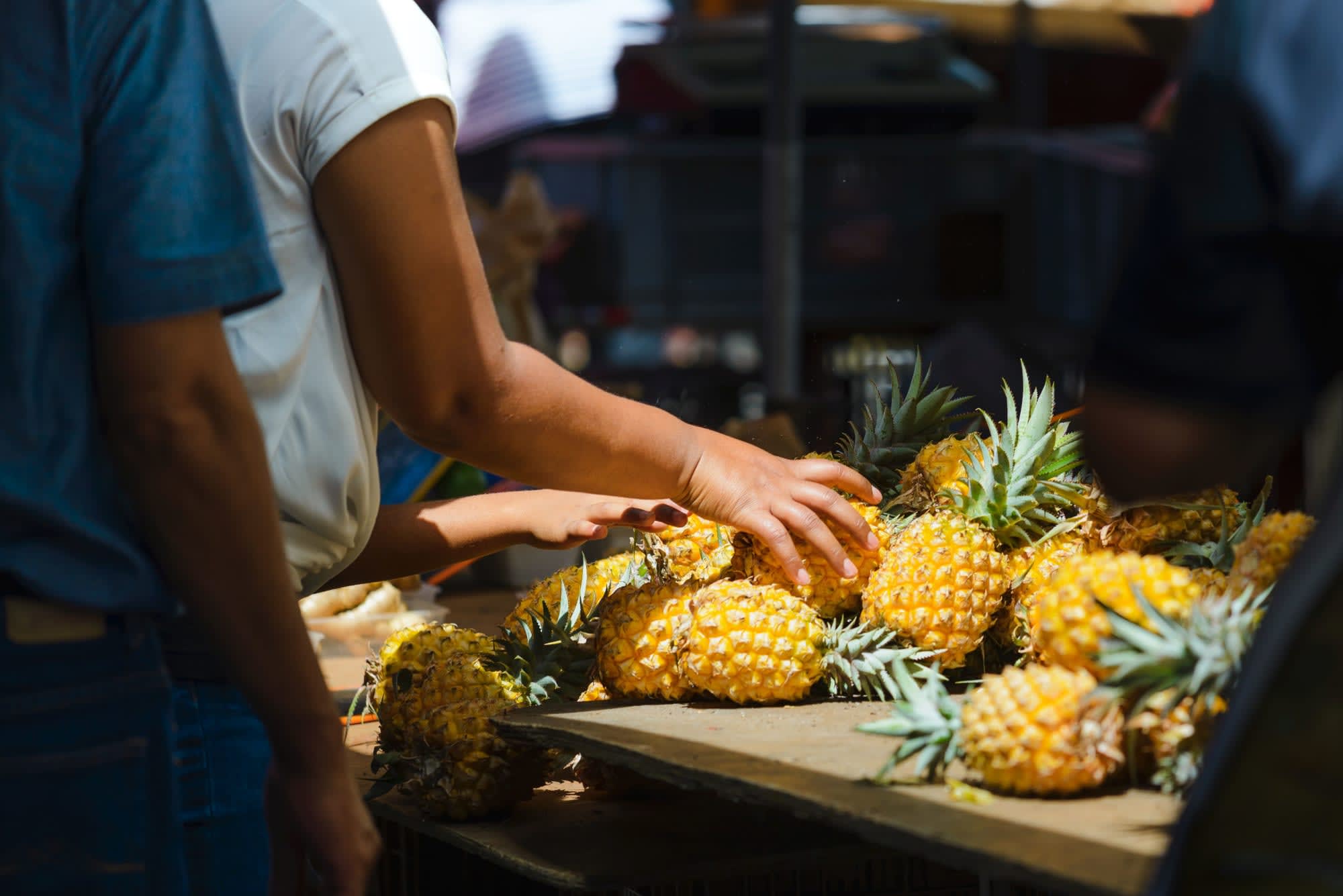 La Réunion entspannt entdecken ab Küstenregion: Reunion Saint Paul Ananas
