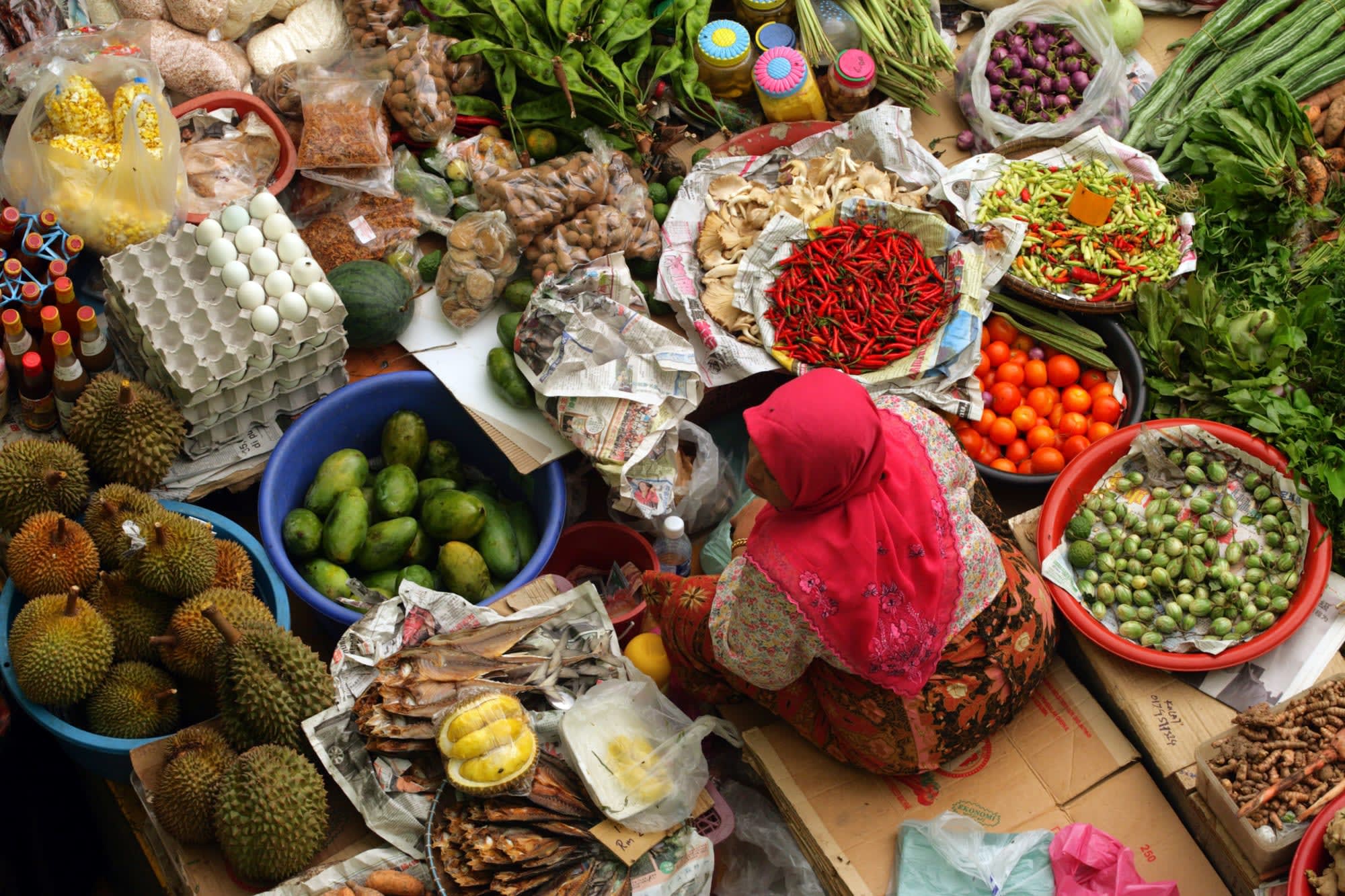 Klassisches Malaysia ab Kuala Lumpur: Malaysia Obst- und Gemüsemarkt