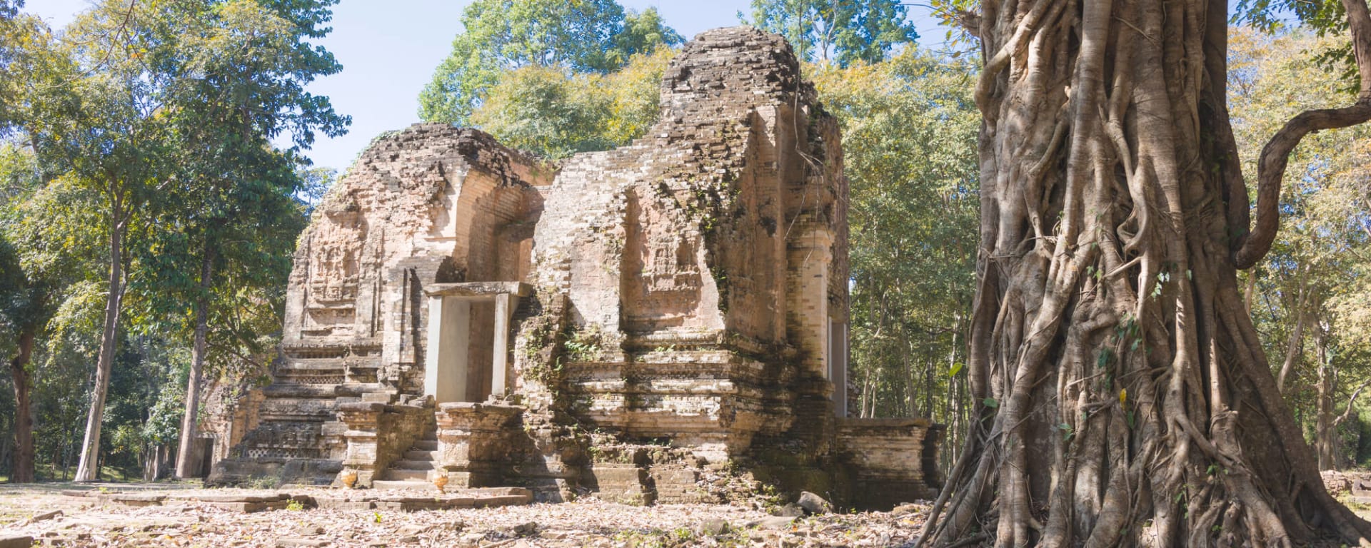 Überland von Angkor nach Phnom Penh ab Siem Reap: Kambodscha Kampong Thom Sambor Prei Kuk