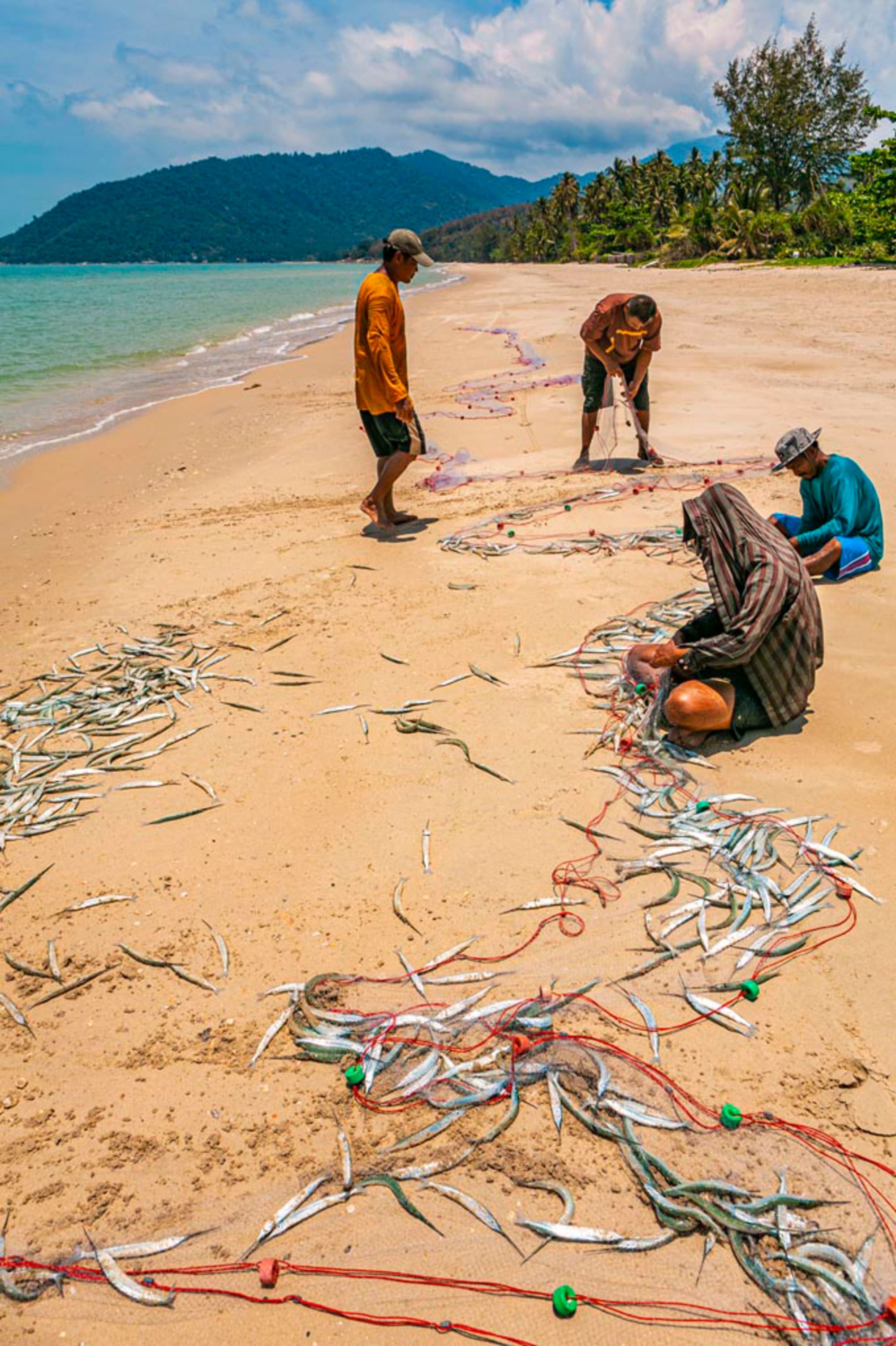 Khanom - unbekanntes Südthailand: Thailand Khanom Fischer am 