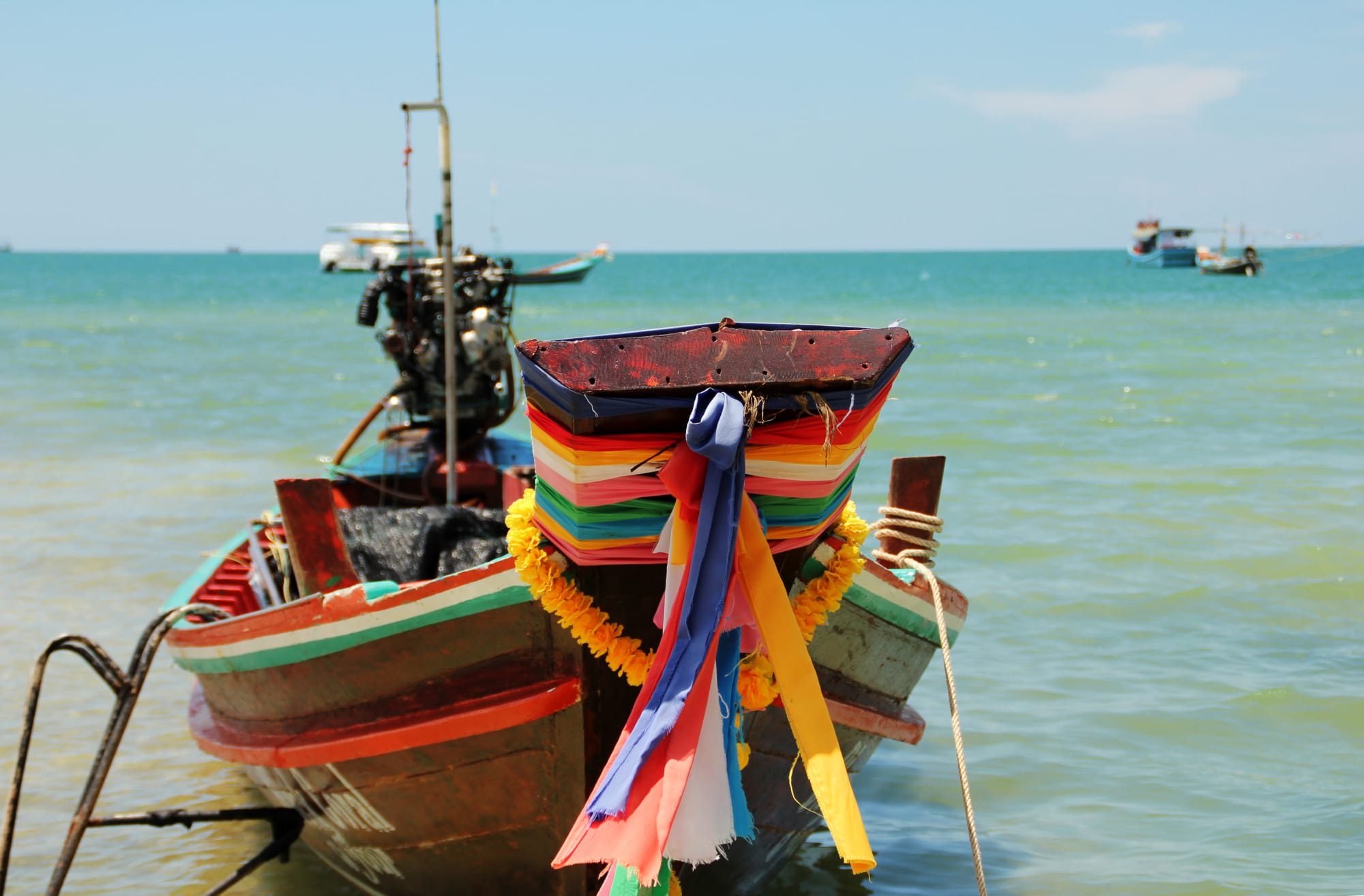 Khanom - unbekanntes Südthailand: Thailand Süden Longtailboot