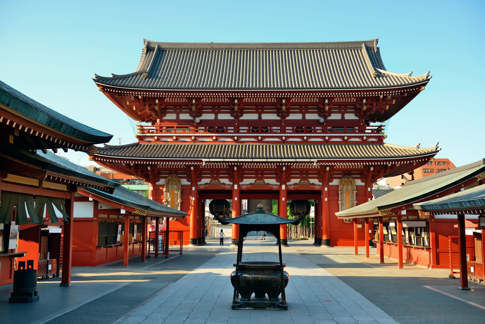 Die Höhepunkte Japans ohne Flug ab Tokio: Japan Tokio Asakusa Sensoji Tempel
