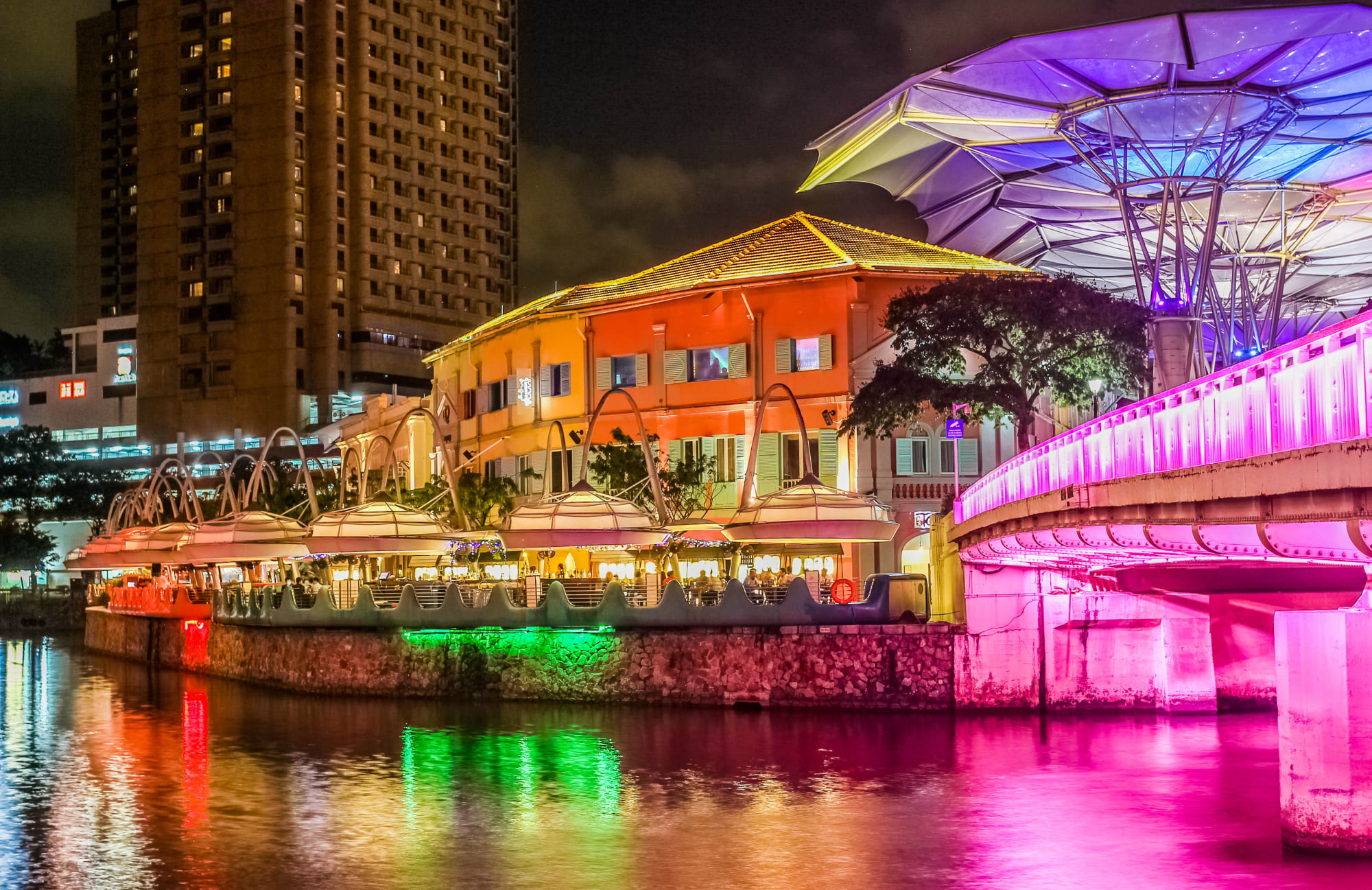 Singapur & Inseltraum Tioman: Singapur Clarke Quay