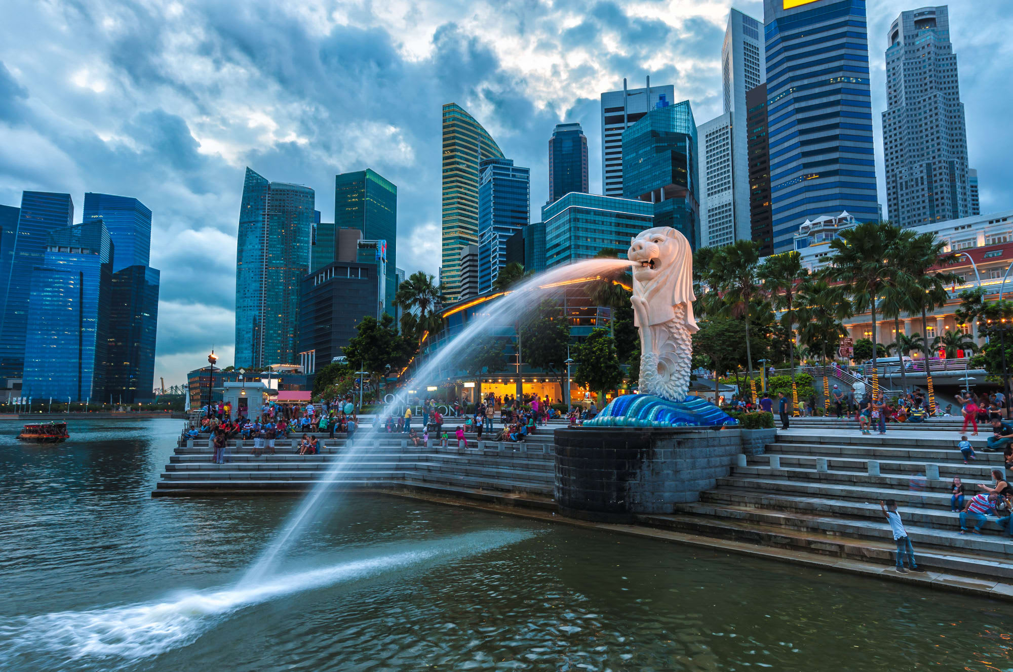 Singapur & Inseltraum Tioman: Singapur Merlion Statue