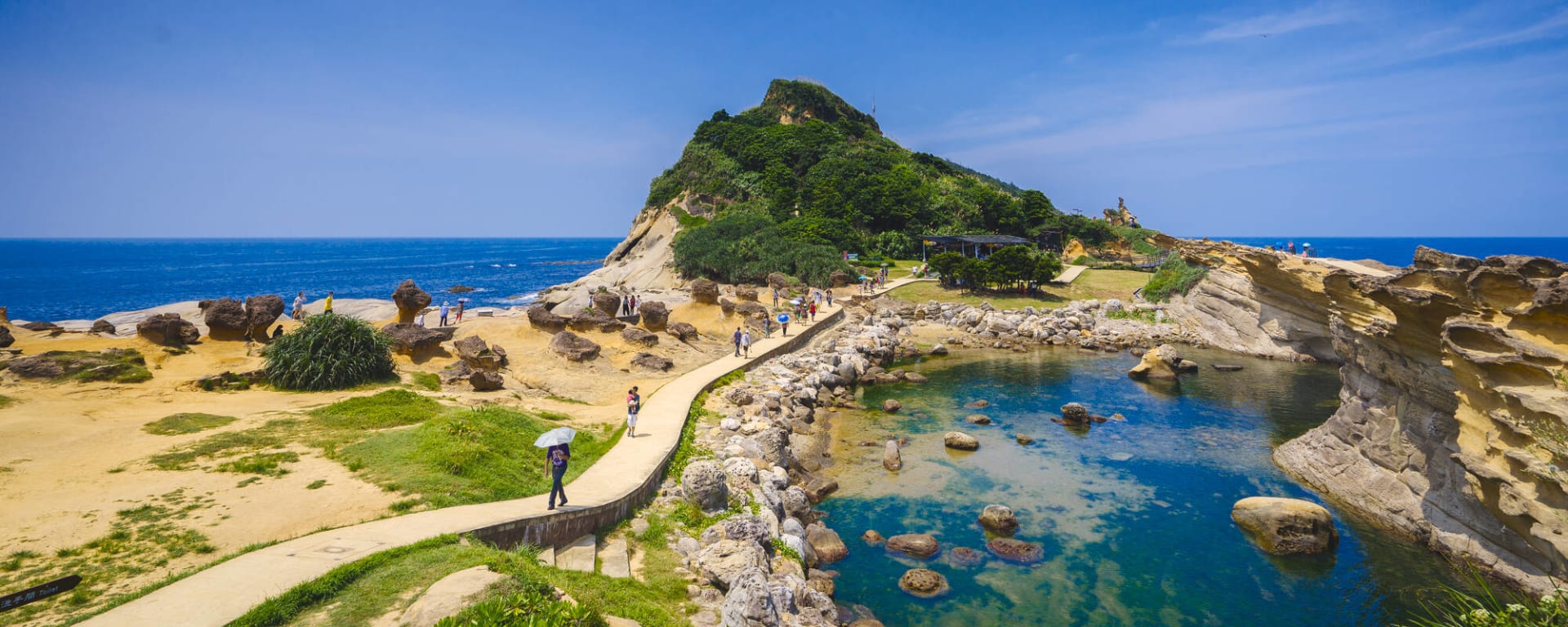 Taiwans Norden - Kultur & Naturschätze ab Taipei: Taiwan Yehliu Geopark
