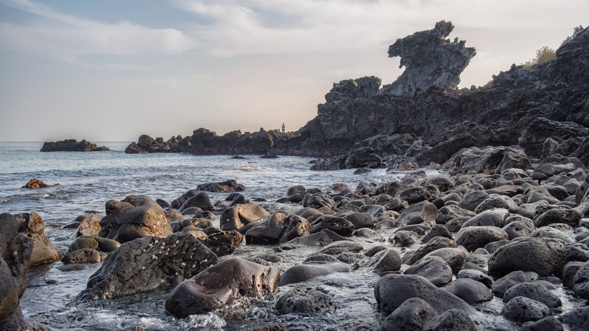 Jeju entdecken: Südkorea Jeju Drageon Head Rock