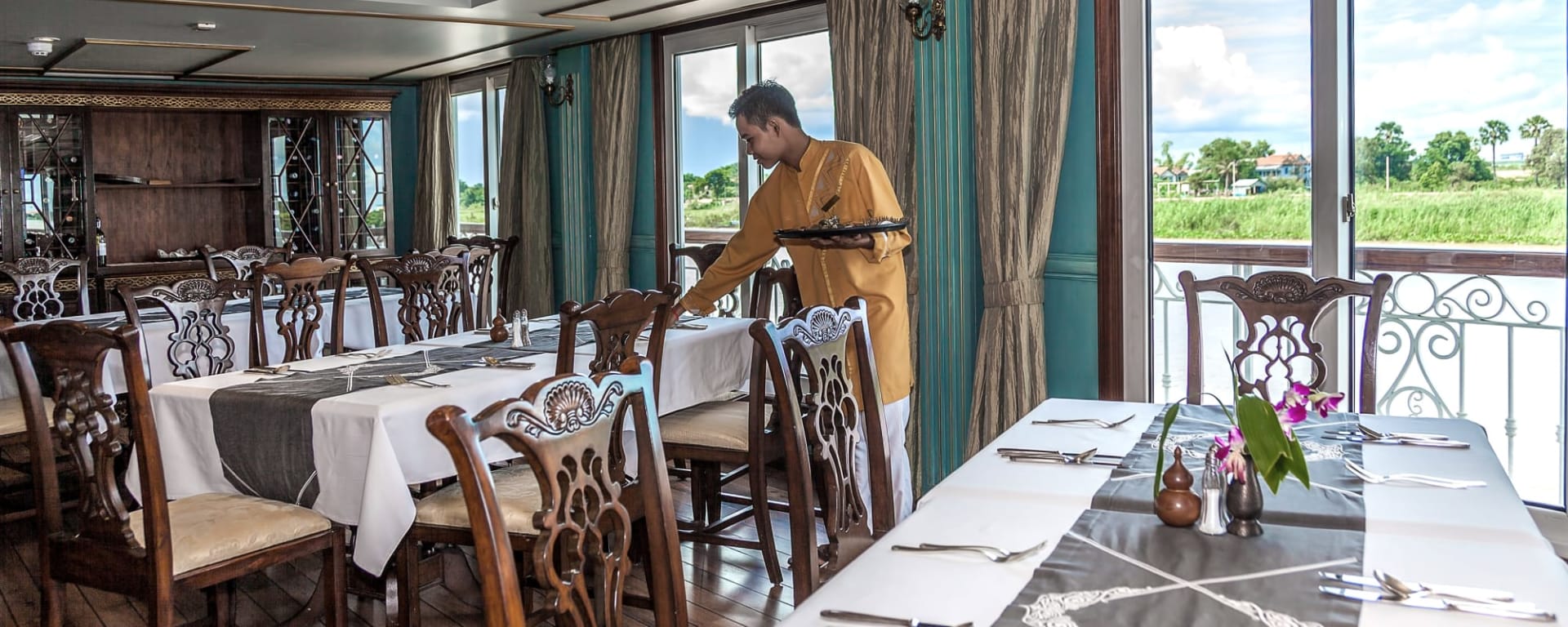 Flusskreuzfahrt Heritage Line, REP-PNH 5T/4N ab Siem Reap: Heritage Line Jahan