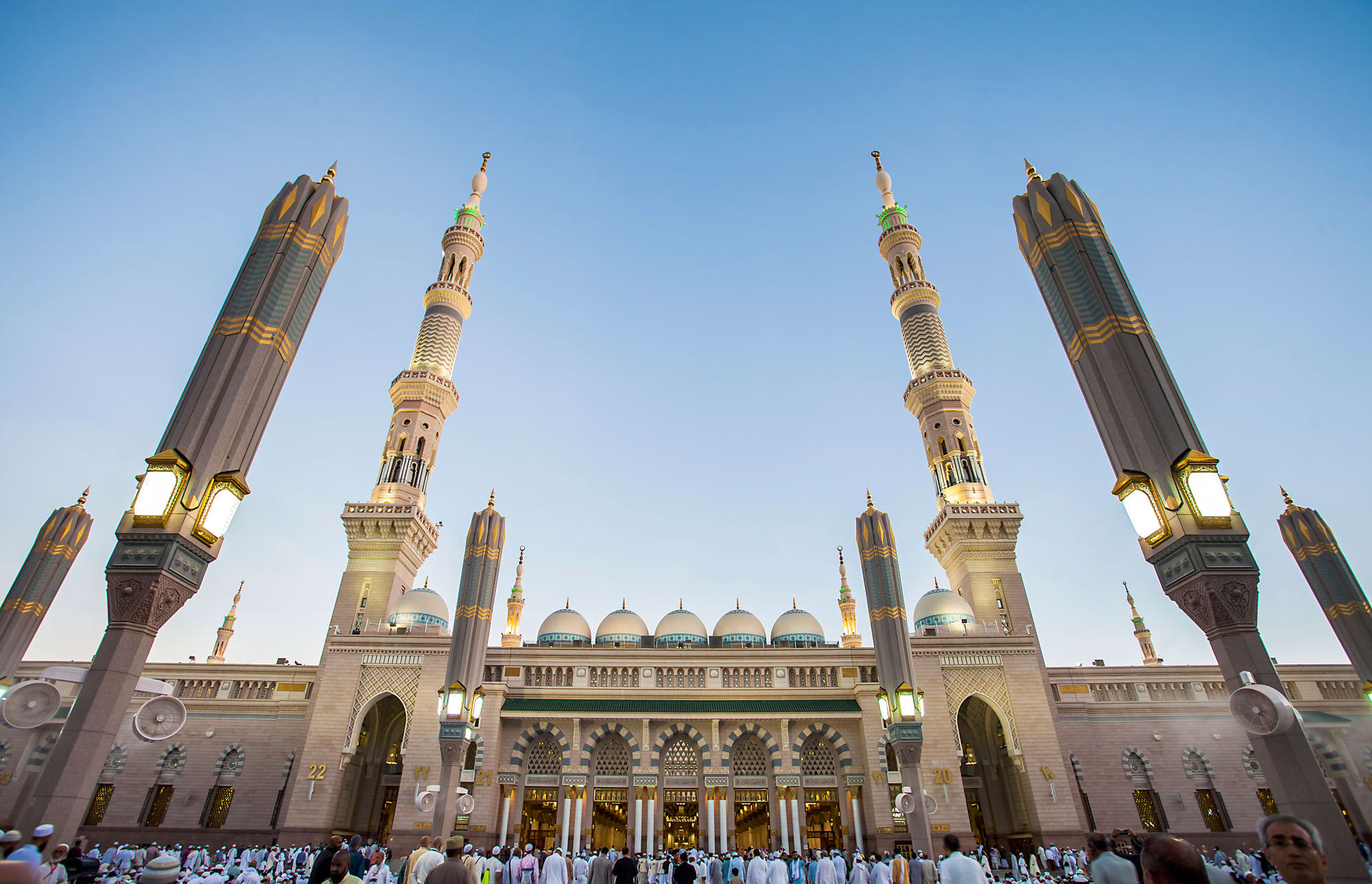 Unbekanntes Königreich: Saudi-Arabien erfahren ab Jeddah: Saudi Arabien Medina Nabawi Moschee