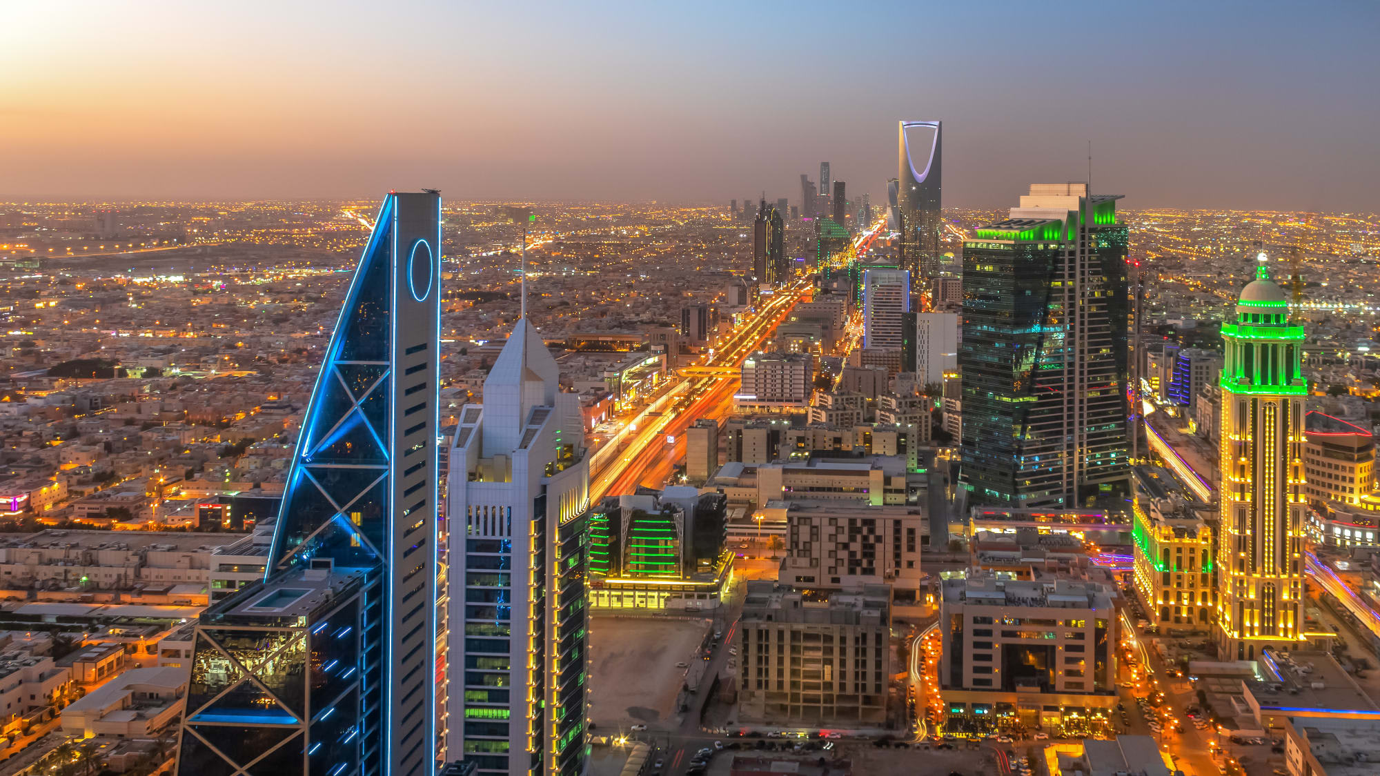 Unbekanntes Königreich: Saudi-Arabien erfahren ab Jeddah: Saudi Arabien Riad Skyline 