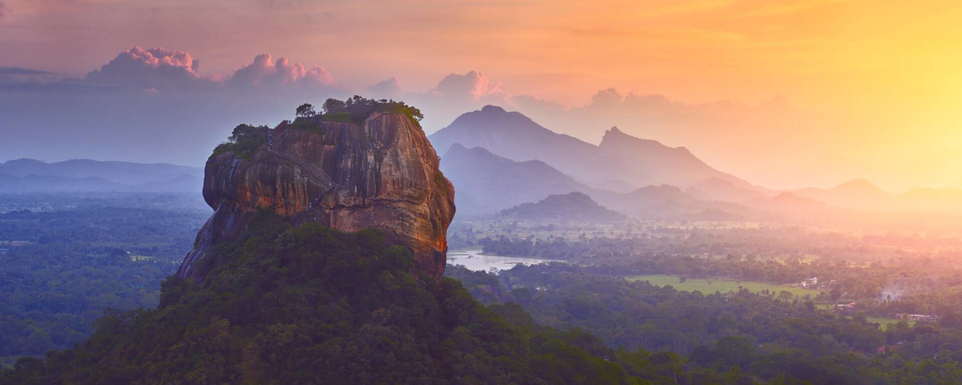 Naturerlebnis Sri Lanka ab Colombo: Sri Lanka Sigiriya Panorama