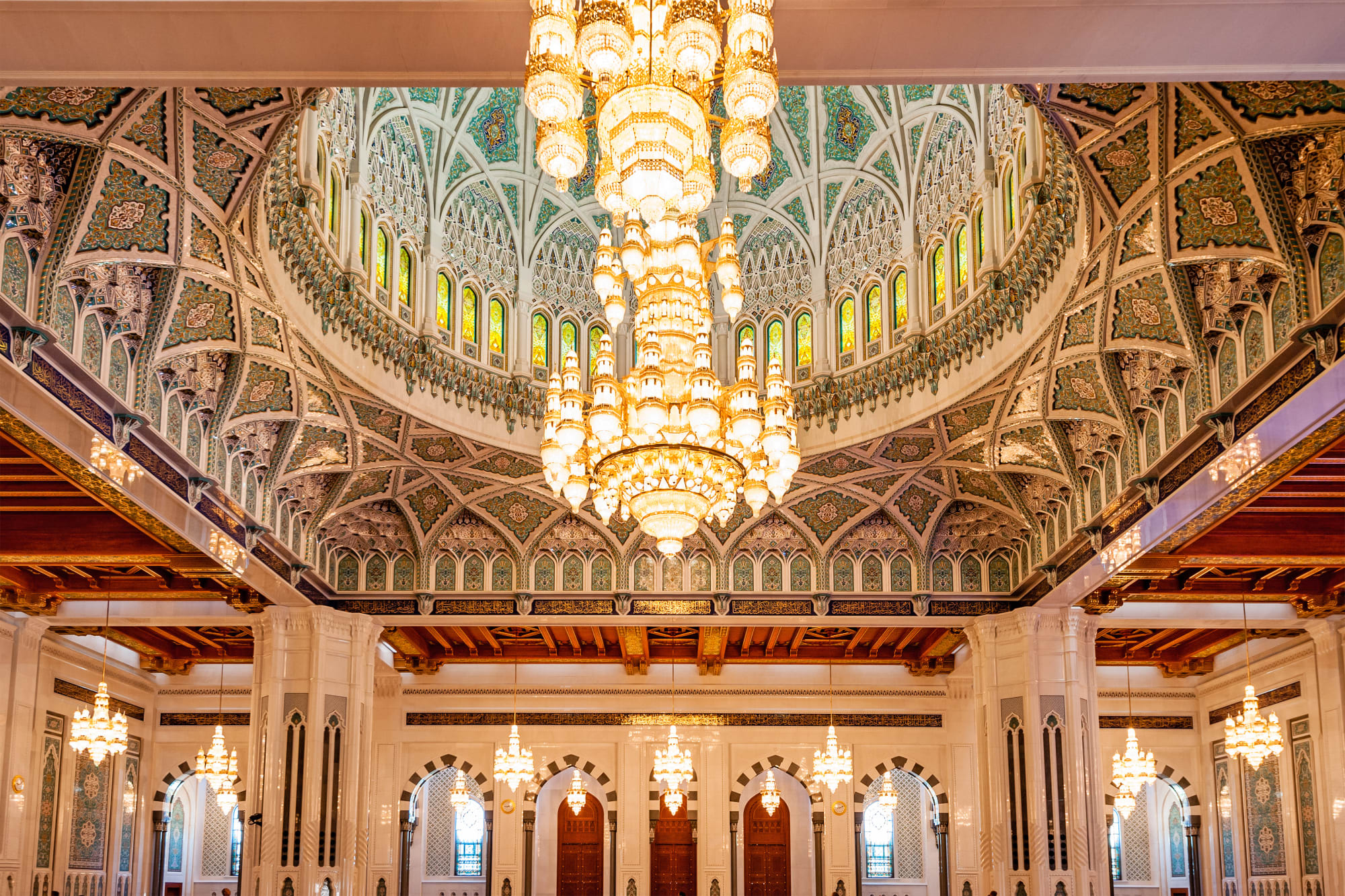 Authentischer Oman ab Muscat: Oman Muscat Große Moschee