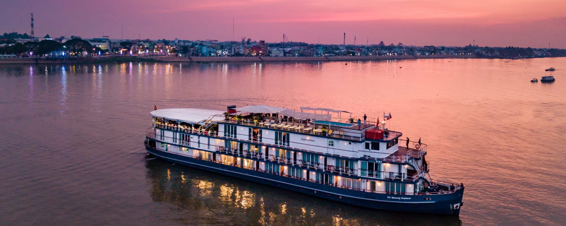 Den Mekong erleben mit Heritage Line, PNH-SGN 4T/3N ab Phnom Penh: Heritage Line Jayavarman