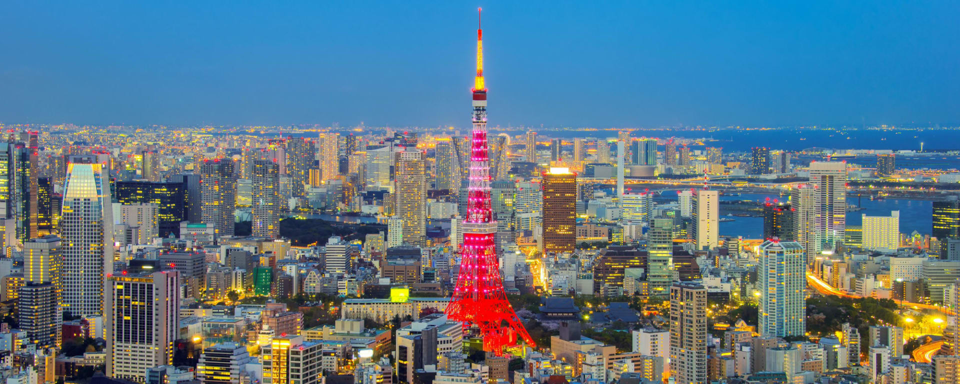 Große Japanreise mit dem Zug ab Tokio: Japan Tokio Skyline