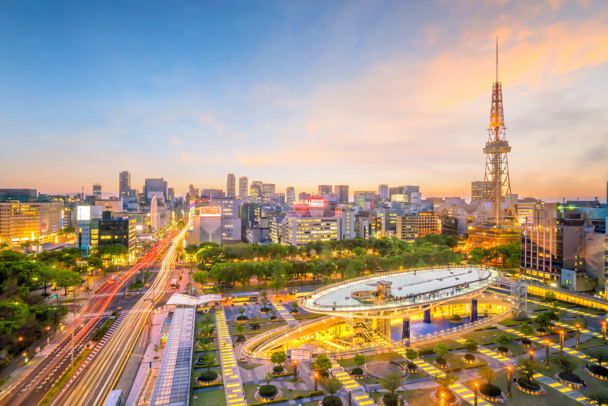 ZEN - Japan entspannt erleben ab Kyoto: Japan Nagoya Skyline