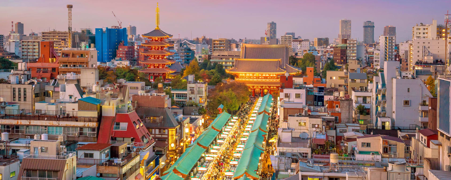 Japans Goldene Route ab Tokio: Japan Tokio Asakusa Sensoji Tempel