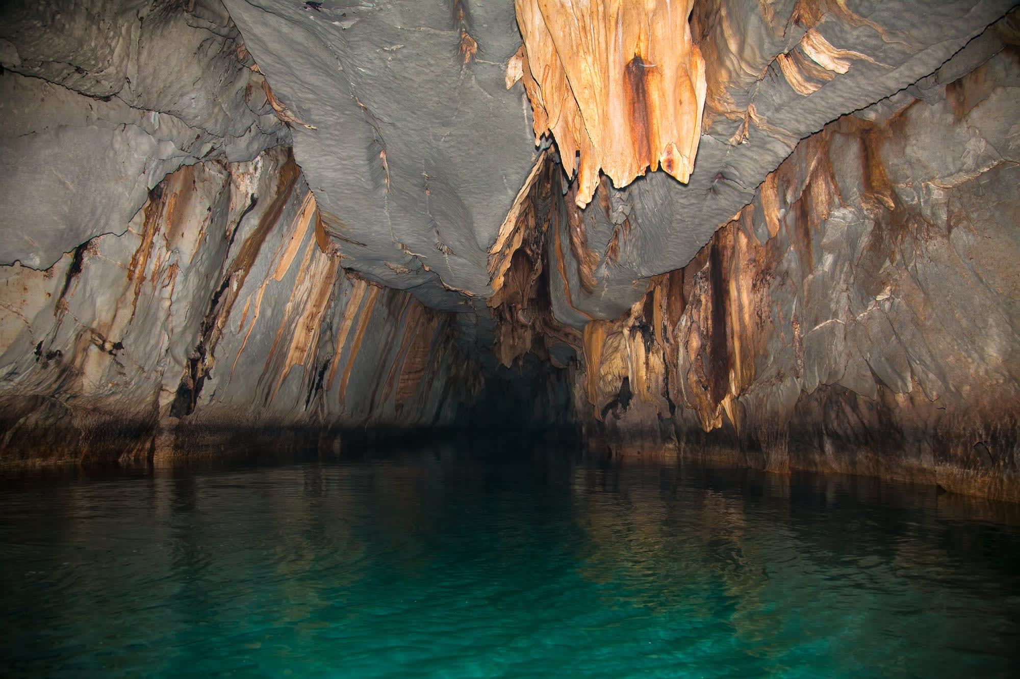 Palawan Vibes: Philippinen Palawan Unterirdischer Fluss