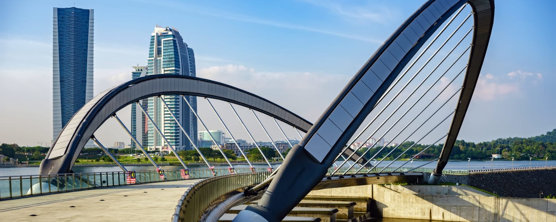 Historisches Malakka ab SIN | bis KUL ab Singapur: Malaysia Putrajaya Brücke